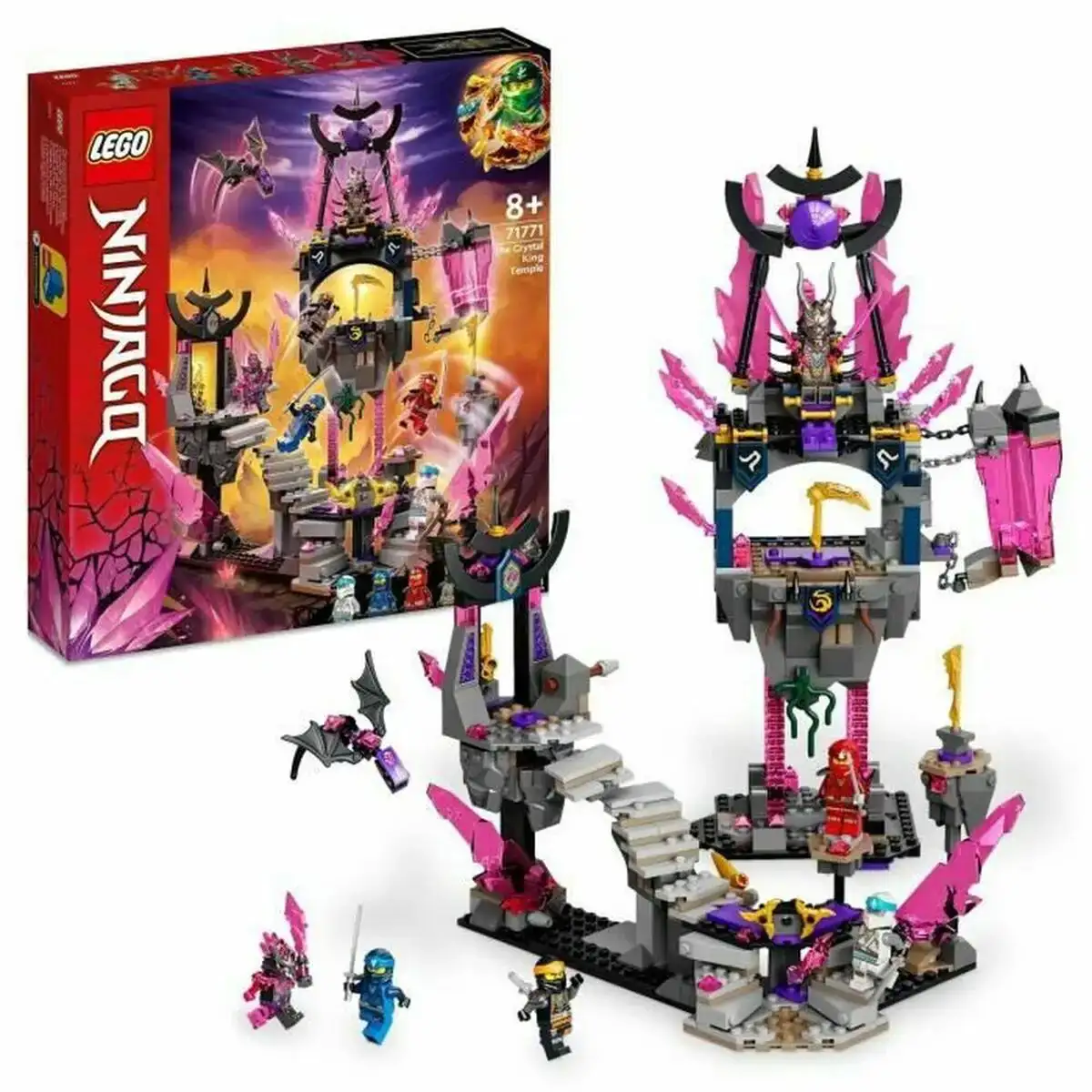 Playset lego ninjago 71771 temple of crystal king 703 pieces _8947. DIAYTAR SENEGAL - Où Chaque Produit a sa Place. Parcourez notre catalogue et choisissez des articles qui s'intègrent parfaitement à votre style et à votre espace.