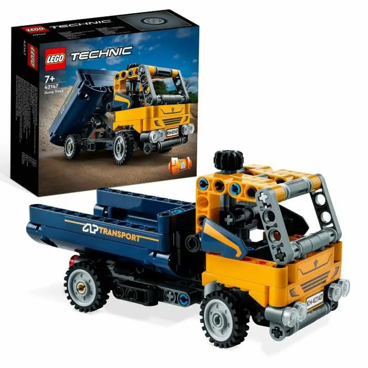 Playset lego technic 42147 dump truck 177 pieces_2148. Entrez dans le Monde de DIAYTAR SENEGAL - Où Chaque Article Raconte une Histoire Unique. Explorez notre boutique en ligne pour dénicher des trésors qui incarnent l'âme du Sénégal.