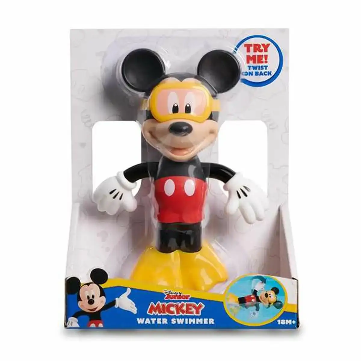 Playset mickey mouse water swimmer 17 cm_1872. DIAYTAR SENEGAL - Votre Passage vers le Chic et l'Élégance. Naviguez à travers notre boutique en ligne pour trouver des produits qui ajoutent une touche sophistiquée à votre style.