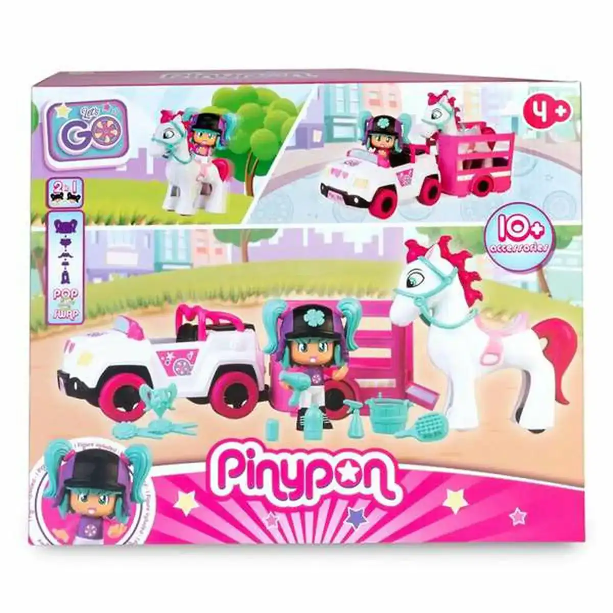 Playset pinypon pinypon let s go _7304. Bienvenue chez DIAYTAR SENEGAL - Votre Porte d'Accès à la Diversité. Découvrez notre boutique en ligne et choisissez parmi une pléthore d'articles qui célèbrent la richesse culturelle du Sénégal et au-delà.
