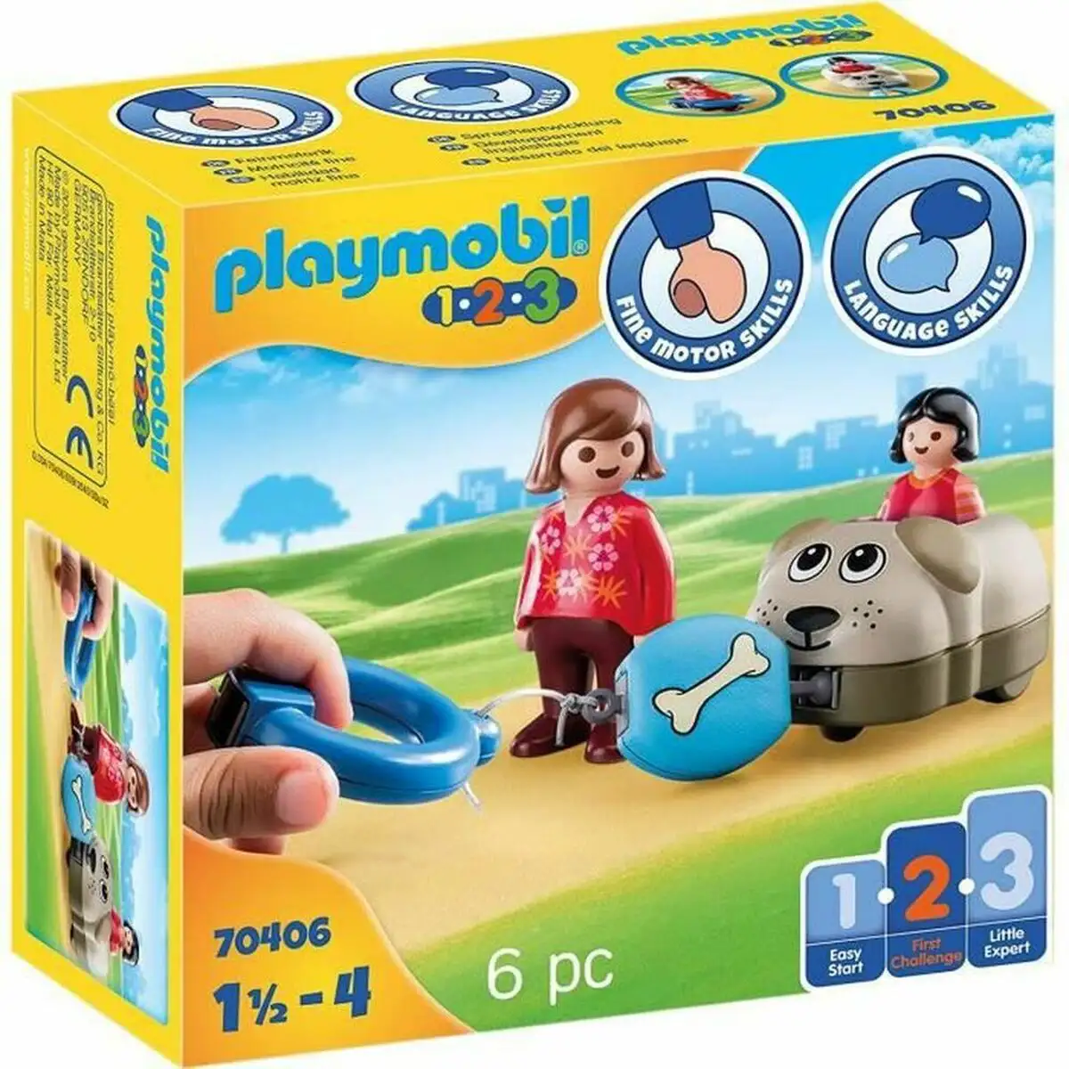 Playset playmobil 1 2 3 chien enfants 70406 6 pcs _6242. DIAYTAR SENEGAL - Votre Destination Shopping de Choix. Explorez notre boutique en ligne et découvrez des trésors qui reflètent votre style et votre passion pour l'authenticité.