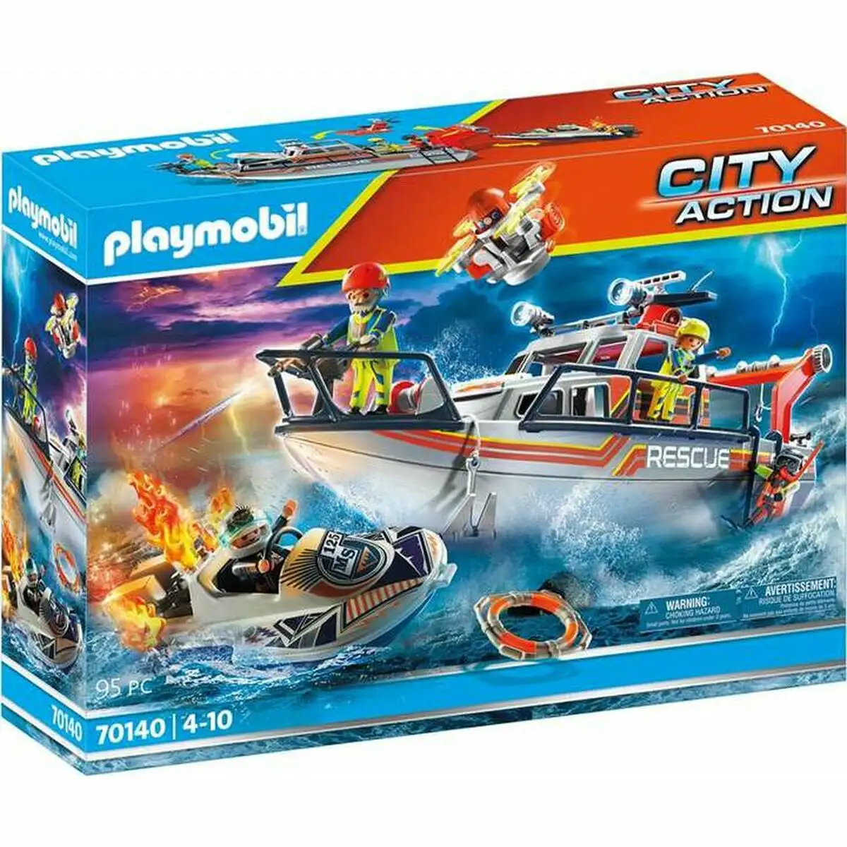 Playset playmobil 70140 fire fighting mission 95 pieces_2286. DIAYTAR SENEGAL - Votre Destination pour un Shopping Unique. Parcourez notre catalogue et trouvez des articles qui expriment votre singularité et votre style.