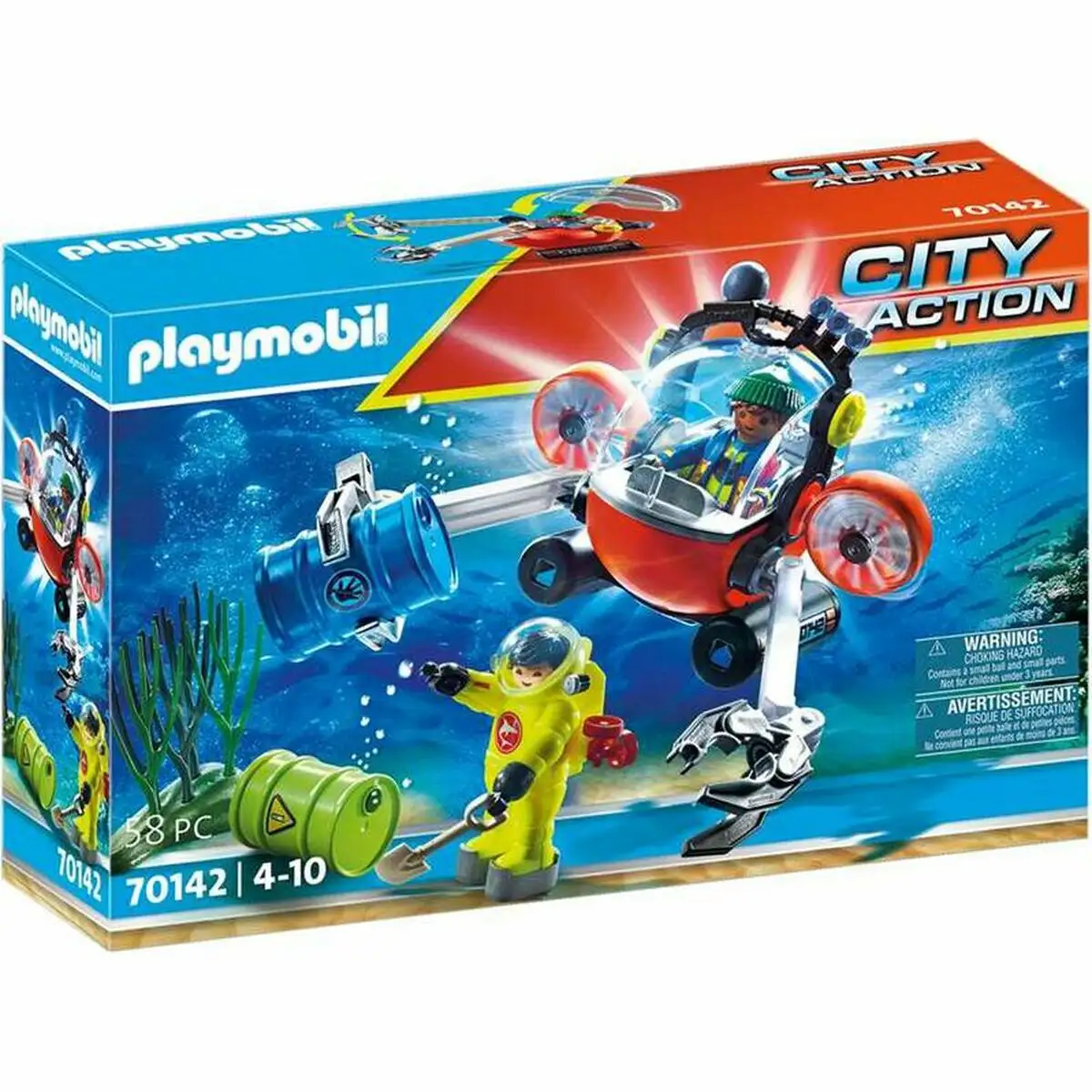 Playset playmobil 70142 environment mission sous marin 58 pieces_8064. DIAYTAR SENEGAL - Votre Destination pour un Shopping Unique. Parcourez notre catalogue et trouvez des articles qui vous inspirent et vous édifient.