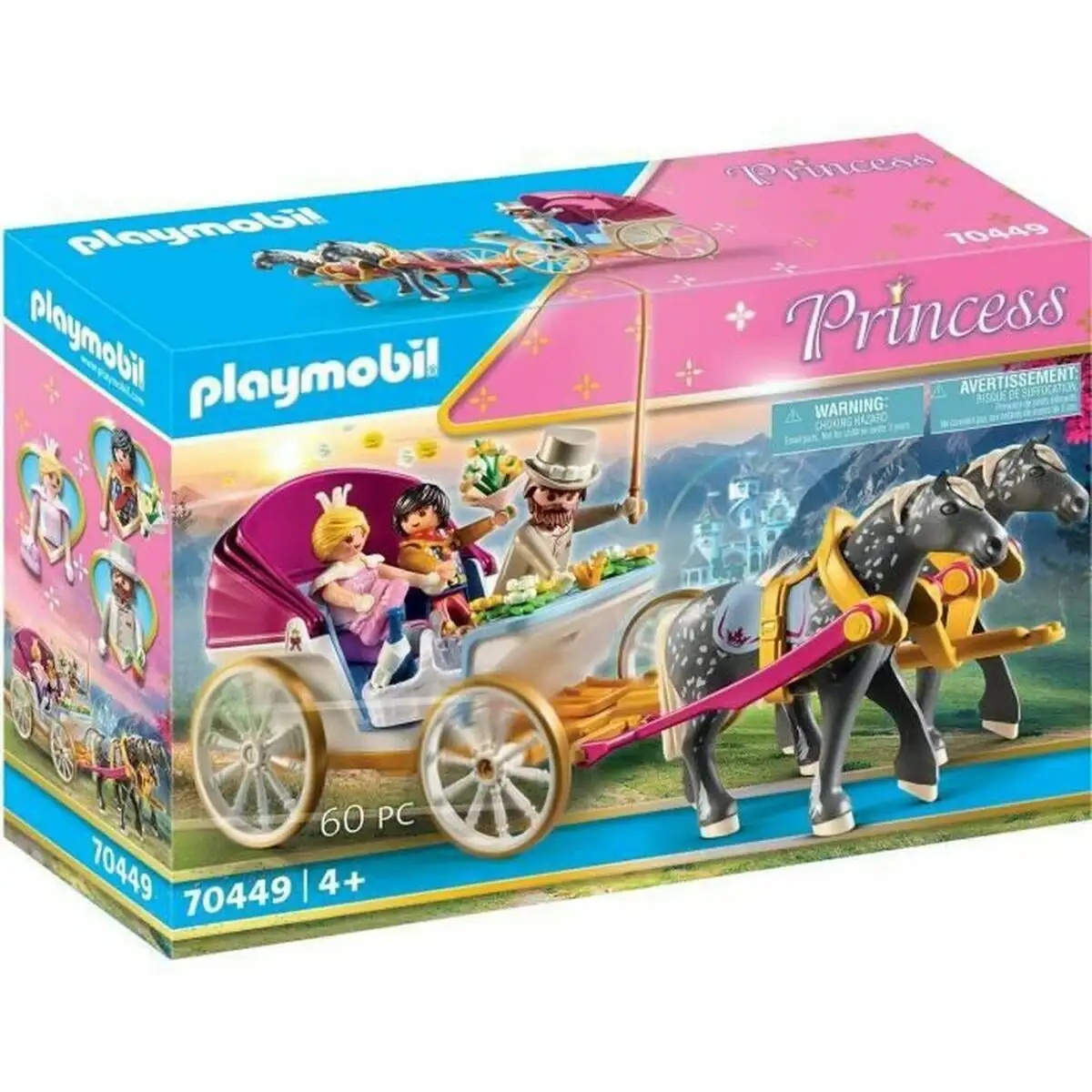 Playset playmobil 70449 princesse caleche magique_1785. DIAYTAR SENEGAL - Où Choisir est une Découverte. Parcourez notre catalogue et trouvez des articles qui éveillent votre curiosité et enrichissent votre expérience shopping.