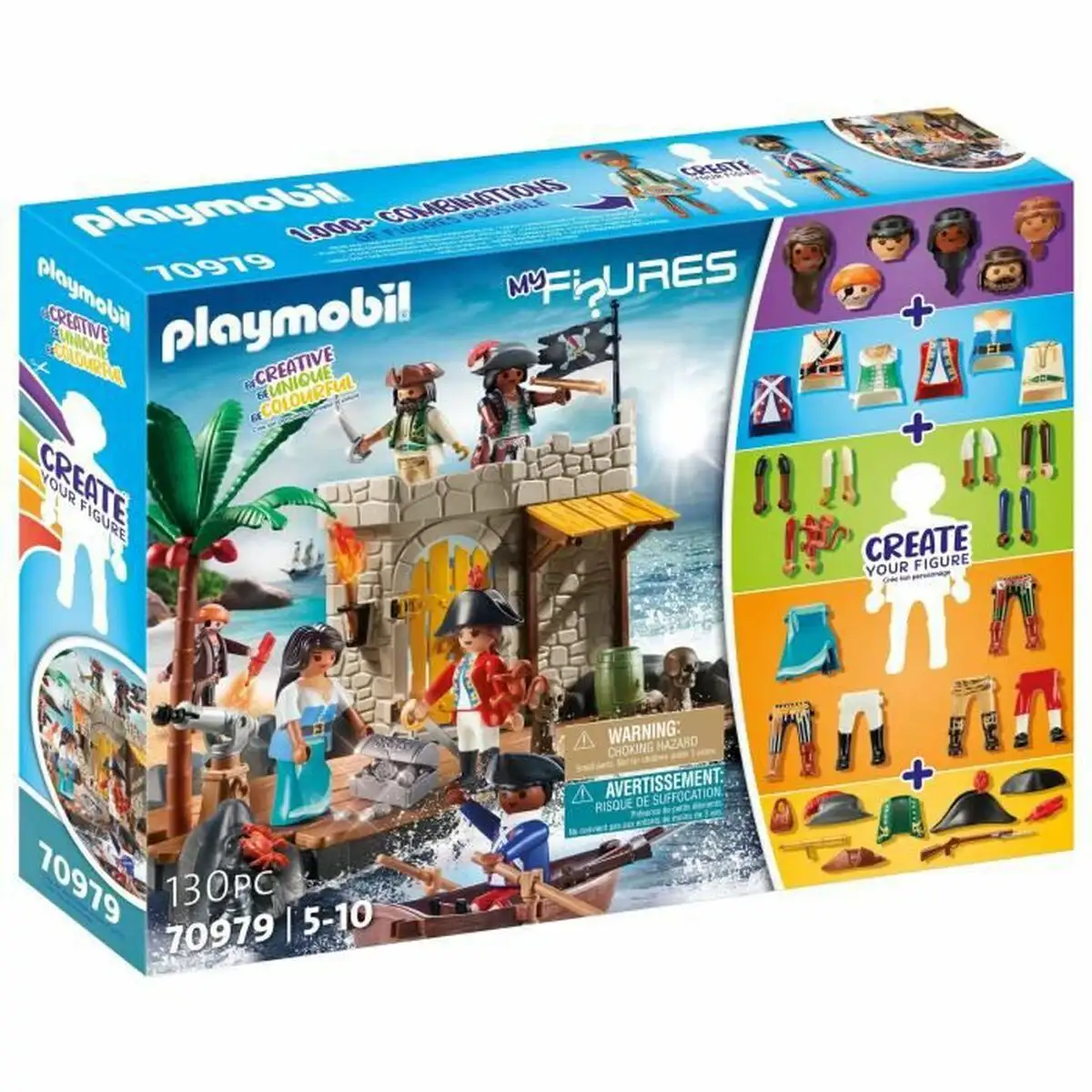 Playset playmobil 70979 my figures island of the pirates_8485. DIAYTAR SENEGAL - Votre Paradis Shopping au Cœur du Sénégal. Explorez notre boutique en ligne et découvrez des produits conçus pour enchanter chaque aspect de votre vie.