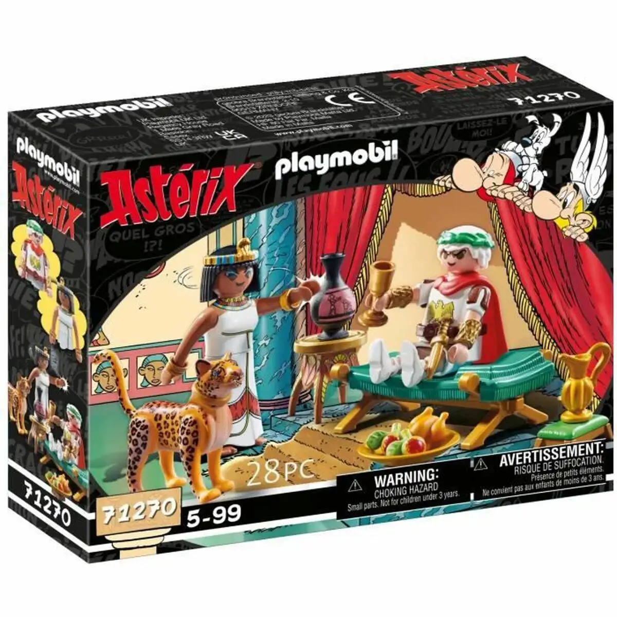 Playset playmobil 71270 asterix cesar and cleopatra 28 pieces_4900. Bienvenue chez DIAYTAR SENEGAL - Où Choisir est un Voyage. Plongez dans notre plateforme en ligne pour trouver des produits qui ajoutent de la couleur et de la texture à votre quotidien.