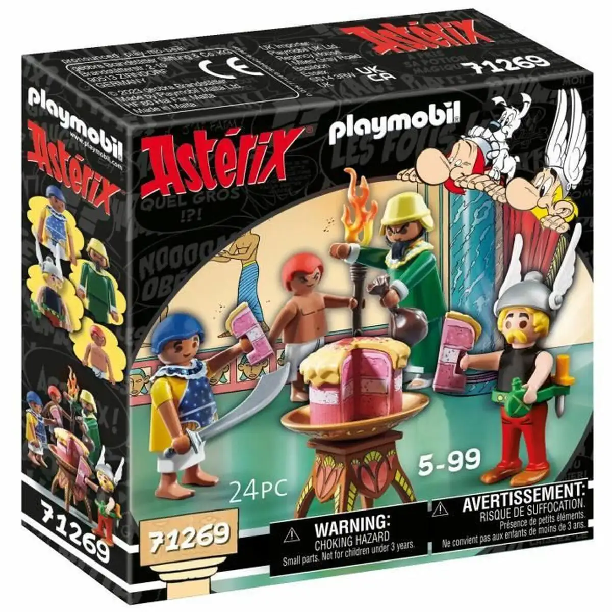 Playset playmobil asterix amonbofis and the poisoned cake 71268 24 pieces_4365. DIAYTAR SENEGAL - Votre Destination Shopping Incontournable. Parcourez nos rayons virtuels et trouvez des articles qui répondent à tous vos besoins, du quotidien à l'exceptionnel.