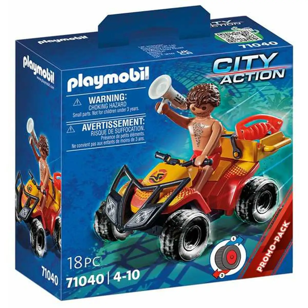 Playset playmobil city action rescue quad 18 pieces 71040_6772. DIAYTAR SENEGAL - Où Choisir Devient une Expression de Soi. Découvrez notre boutique en ligne et trouvez des articles qui révèlent votre personnalité et votre style.