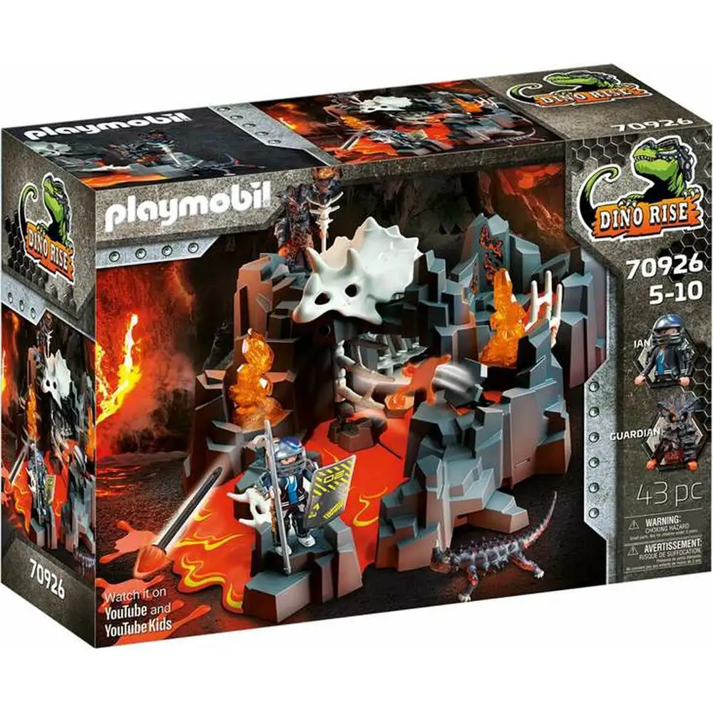 Playset playmobil dino rise lava fountain guardian 70926_7525. Plongez dans l'Univers de DIAYTAR SENEGAL - Où la Qualité et la Diversité se rencontrent. Parcourez nos rayons virtuels pour trouver des produits répondant à tous les besoins, du confort de votre foyer.