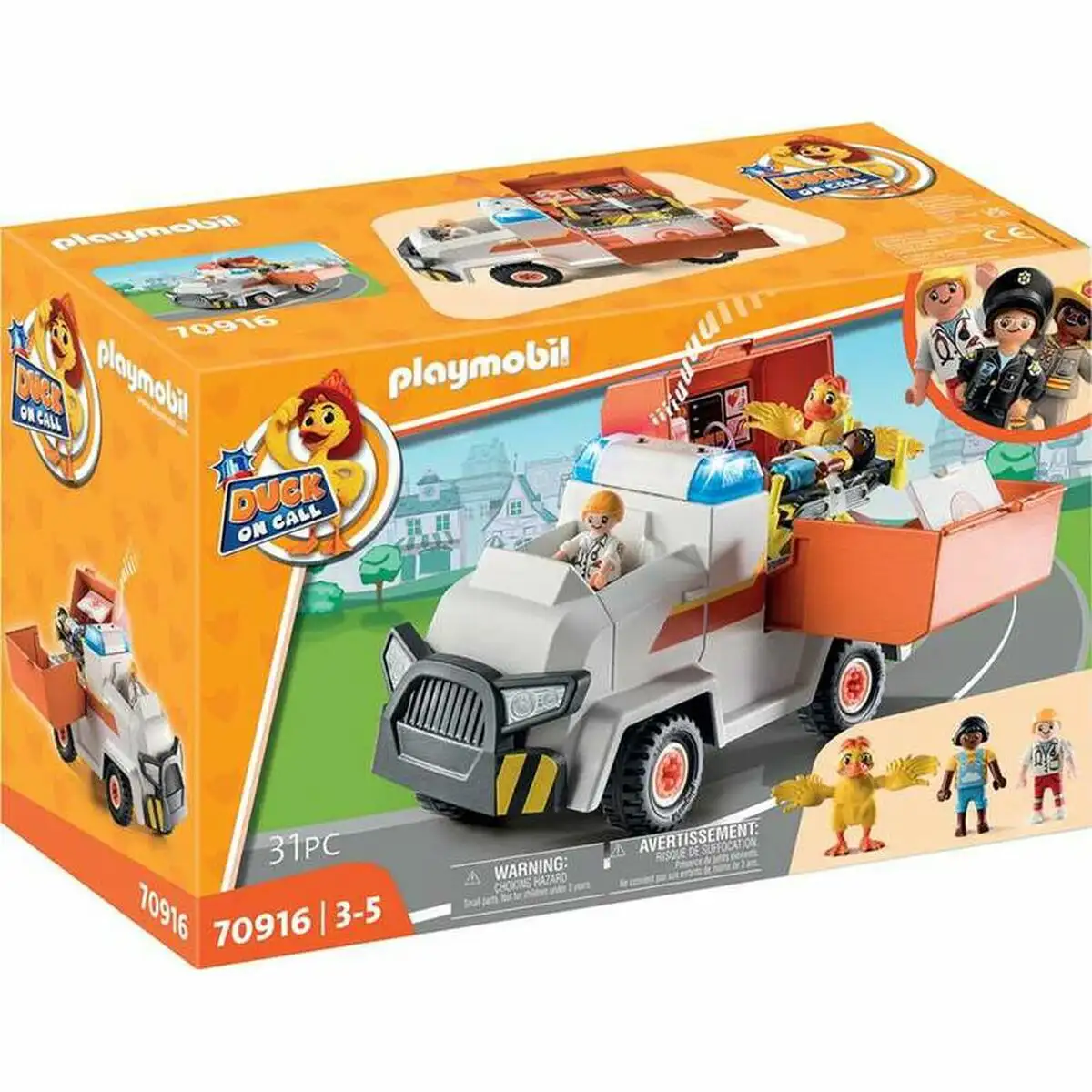 Playset playmobil duck on call emergency vehicle ambulance_3965. DIAYTAR SENEGAL - Votre Portail vers l'Extraordinaire. Parcourez nos collections et découvrez des produits qui vous emmènent au-delà de l'ordinaire, créant une expérience de shopping mémorable.