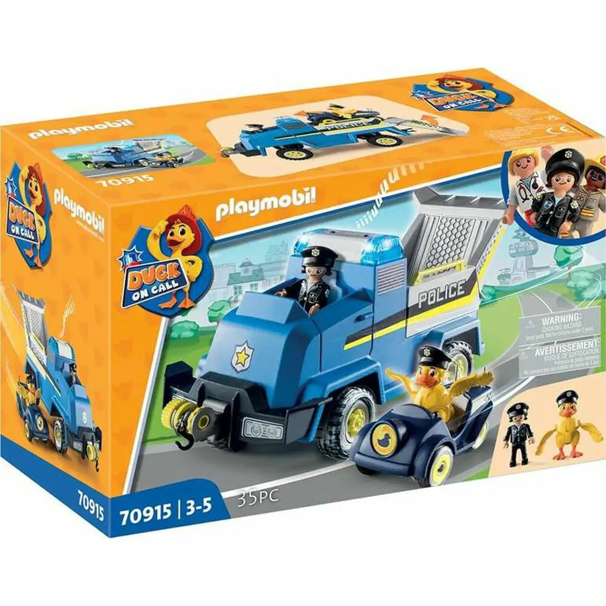 Playset playmobil duck on call police emergency vehicle_3038. DIAYTAR SENEGAL - Là où Choisir est une Célébration de l'Artisanat. Explorez notre gamme variée et choisissez des produits qui incarnent la tradition et le talent des artisans du Sénégal.