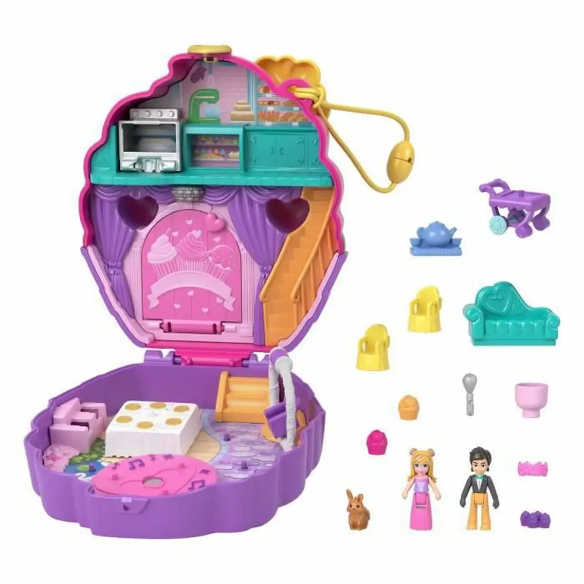 Playset polly pocket hkv31_1041. Bienvenue sur DIAYTAR SENEGAL - Votre Destination Shopping à la Sénégalaise. Explorez notre boutique en ligne et découvrez une gamme variée de produits qui capturent l'esprit du Sénégal.