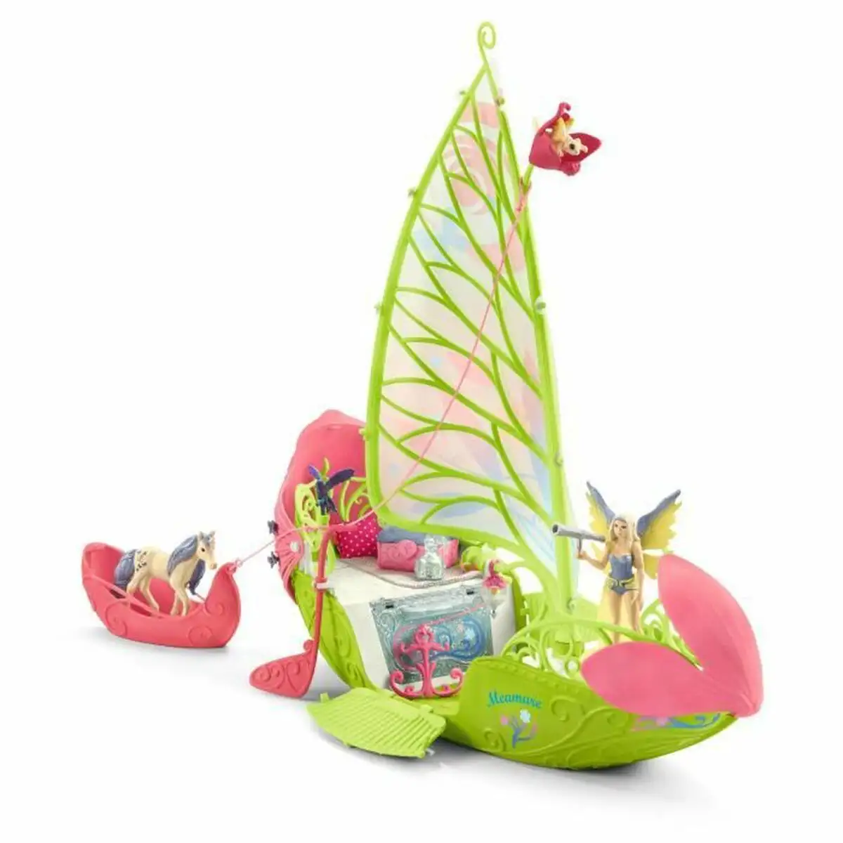 Playset schleich sera s magical flower boat cheval plastique_1406. DIAYTAR SENEGAL - L'Art de Vivre le Shopping Authentique. Découvrez notre boutique en ligne et trouvez des produits qui célèbrent la culture et l'héritage du Sénégal.