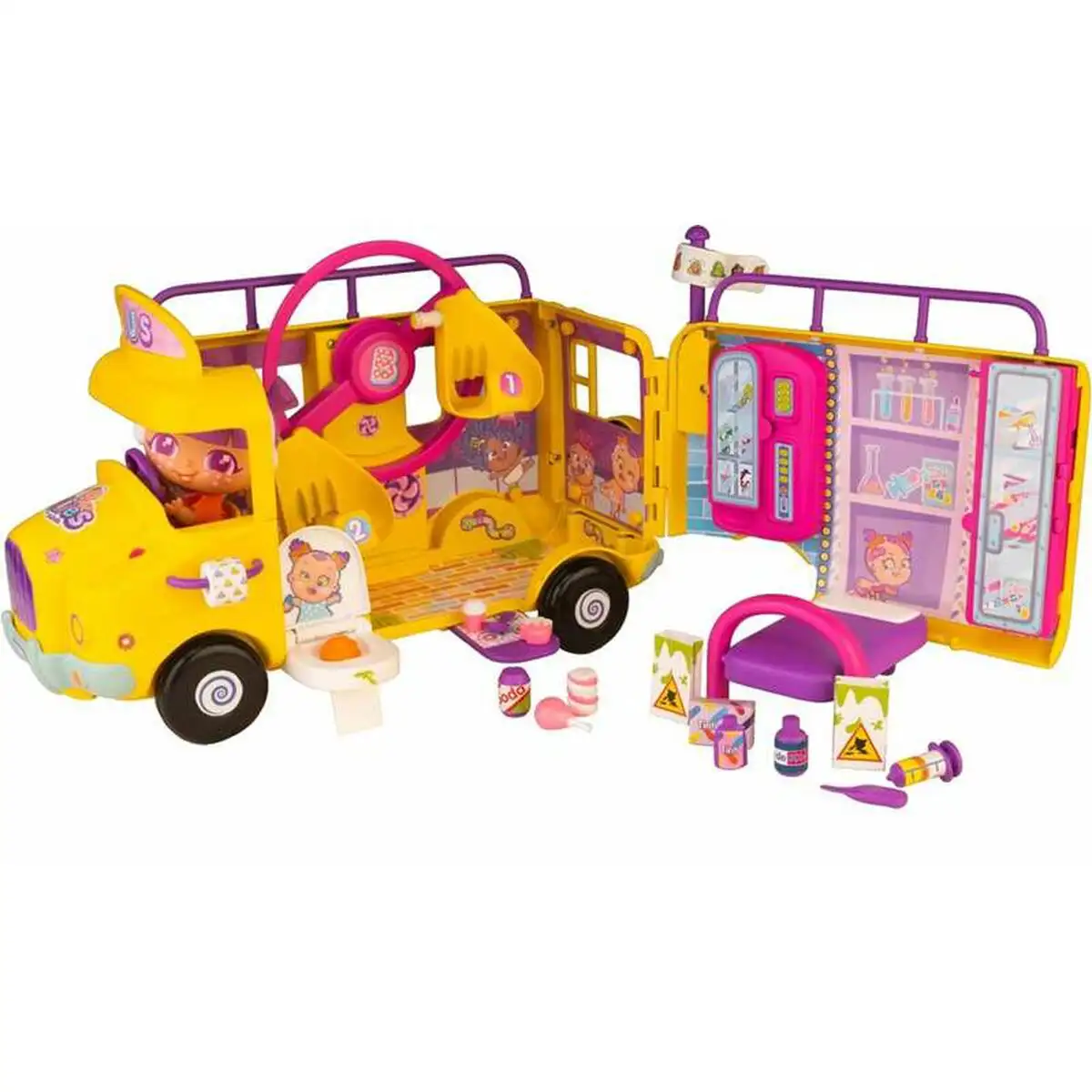 Playset the bellies fun bus_6270. DIAYTAR SENEGAL - Là où Chaque Achat a du Sens. Explorez notre gamme et choisissez des produits qui racontent une histoire, du traditionnel au contemporain.