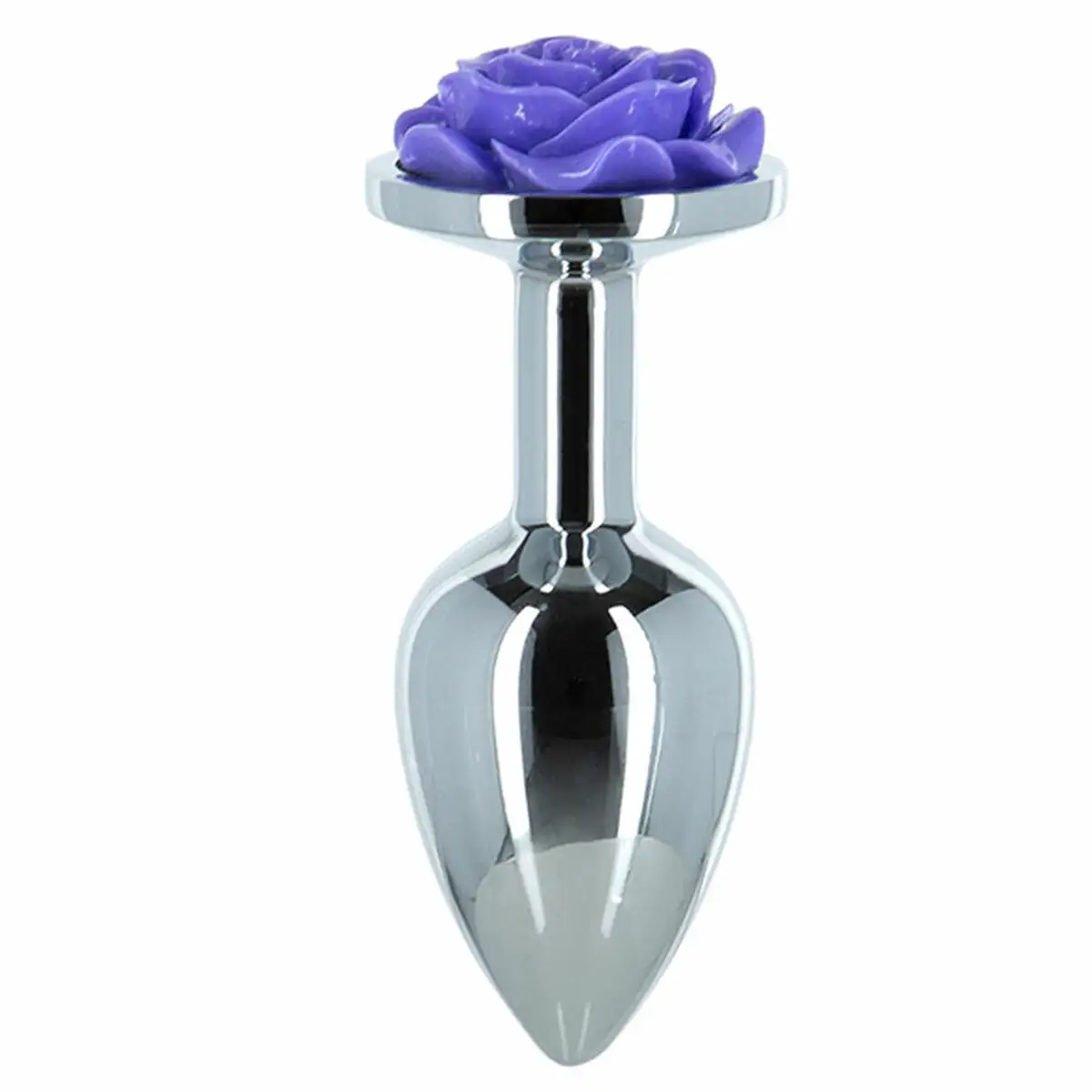 Plug anal lux metal purple rose 5 71 cm _8564. DIAYTAR SENEGAL - Où Choisir est un Plaisir. Explorez notre boutique en ligne et choisissez parmi des produits de qualité qui satisferont vos besoins et vos goûts.