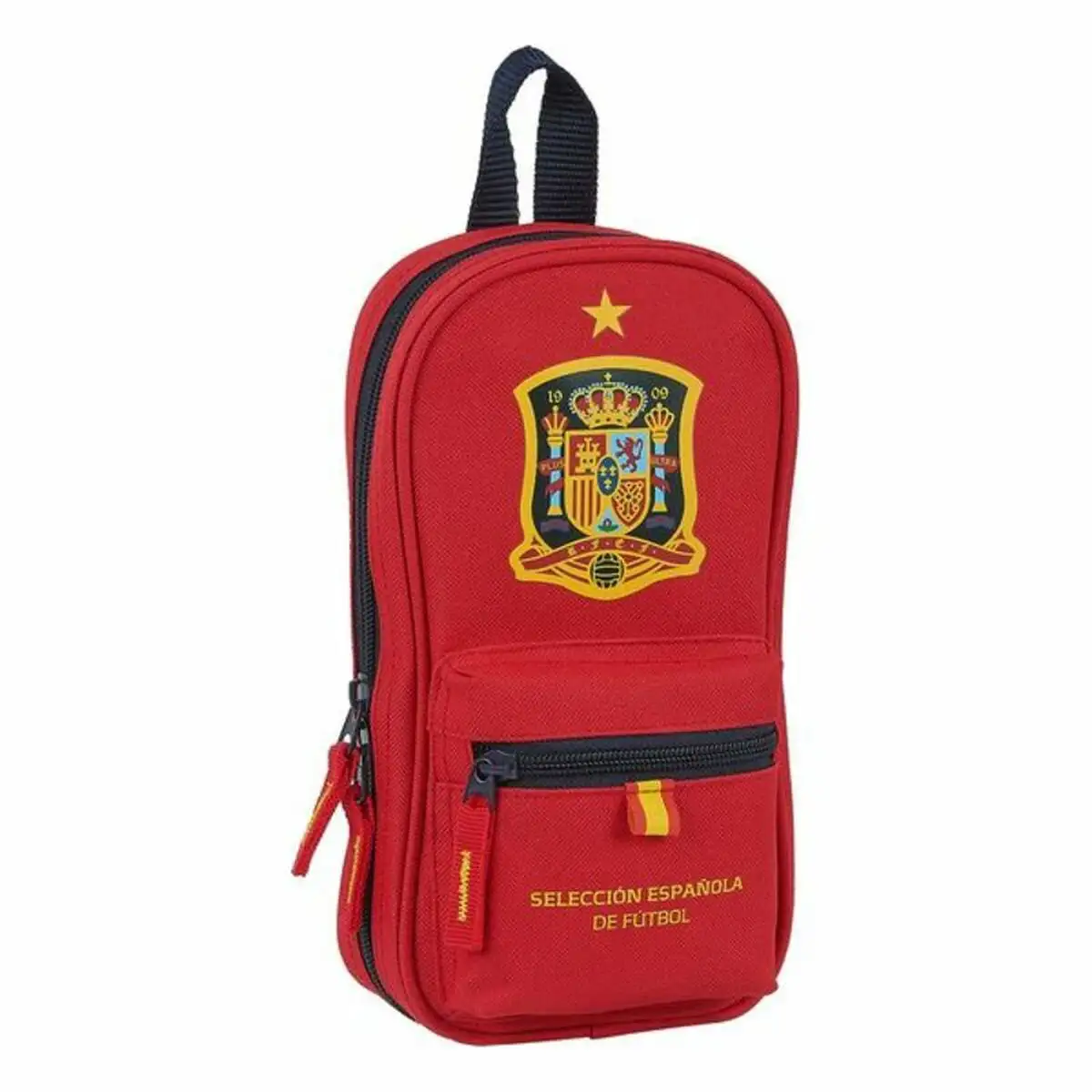 Plumier sac a dos rfef rouge_3564. DIAYTAR SENEGAL - L'Art de Magasiner sans Frontières. Parcourez notre vaste sélection d'articles et trouvez tout ce dont vous avez besoin, du chic à l'authentique, du moderne au traditionnel.