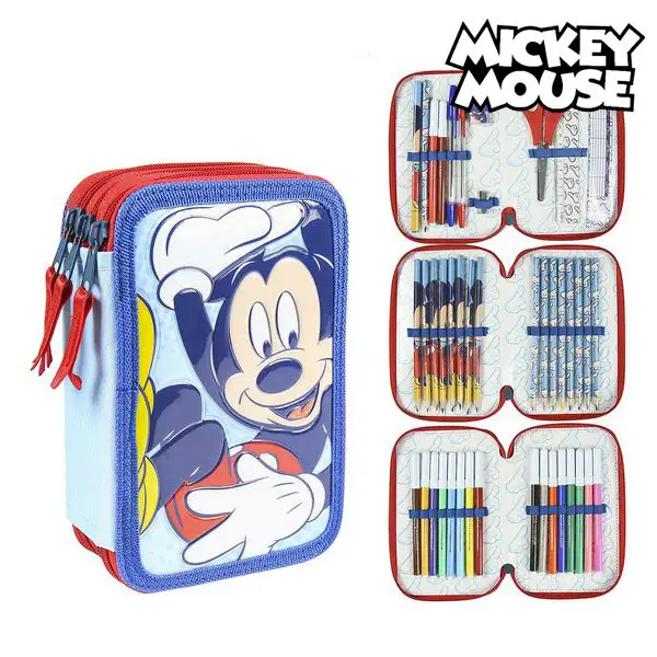 Pochette a crayons triple giotto mickey mouse 43 pcs bleu_2181. DIAYTAR SENEGAL - L'Art du Shopping Distinctif. Naviguez à travers notre gamme soigneusement sélectionnée et choisissez des produits qui définissent votre mode de vie.