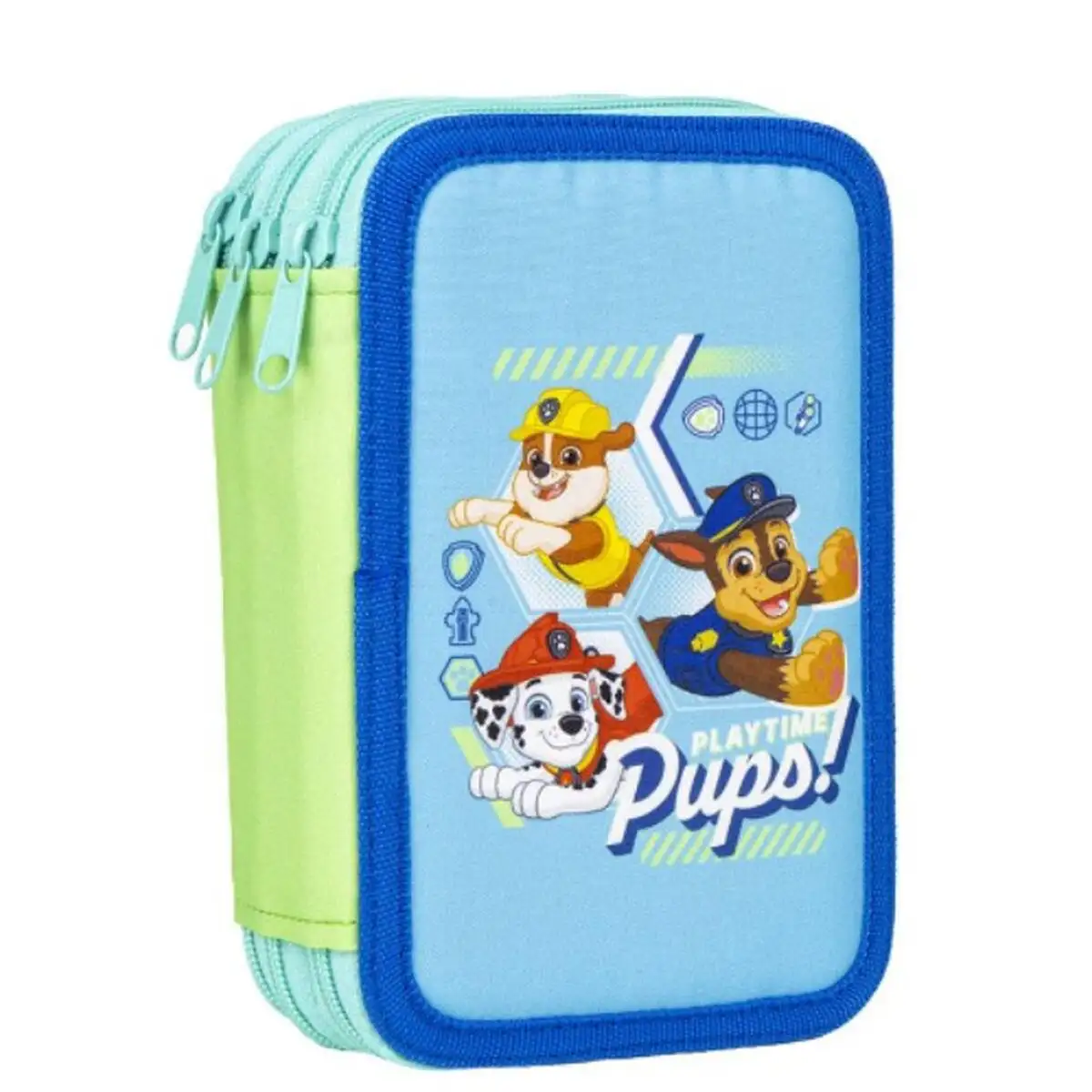 Pochette a crayons triple the paw patrol bleu 13 x 6 x 19 5 cm_4525. DIAYTAR SENEGAL - L'Art de Vivre le Shopping Inspiré. Parcourez notre catalogue et choisissez des produits qui reflètent votre passion pour la beauté et l'authenticité.