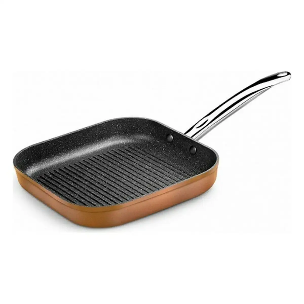 Poele a grilller avec rayures monix m740030 grill 28 cm aluminium aluminium forge 4 pieces_1077. Bienvenue chez DIAYTAR SENEGAL - Où le Shopping Devient un Voyage. Explorez notre plateforme pour dénicher des produits uniques, racontant l'histoire et l'âme du Sénégal.