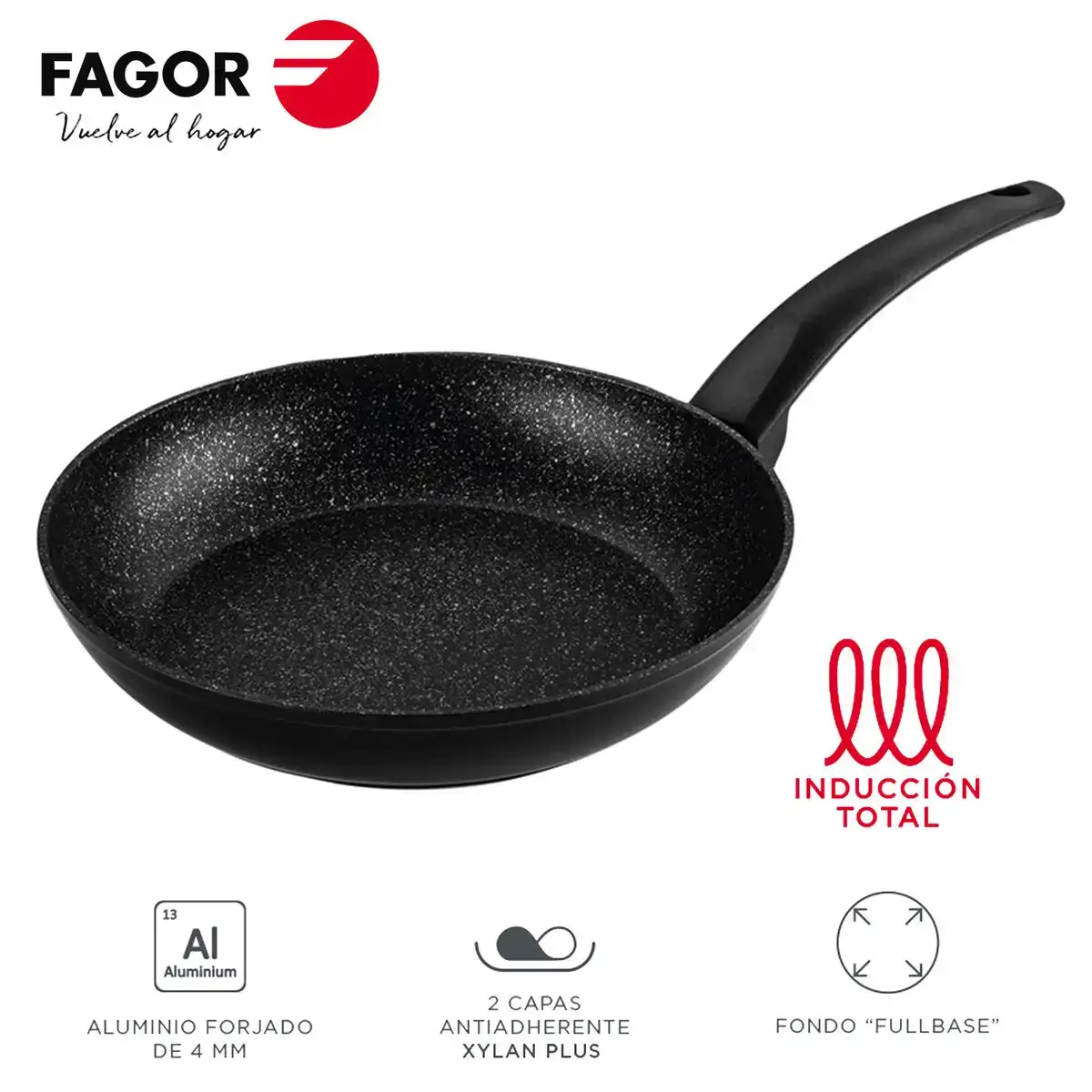 Poele fagor vivant o 28 cm_6159. Bienvenue sur DIAYTAR SENEGAL - Votre Fenêtre sur le Shopping Moderne. Parcourez notre boutique en ligne et découvrez des produits qui incarnent l'évolution du style et de la qualité.