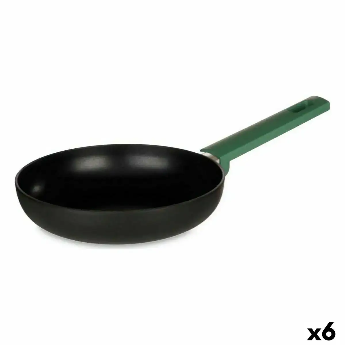 Poele o 20 cm noir vert 6 unites _6421. Entrez dans l'Univers de DIAYTAR SENEGAL - Où l'Élégance et la Variété se Rencontrent. Parcourez notre catalogue pour dénicher des articles qui ajoutent une touche d'élégance à votre vie.