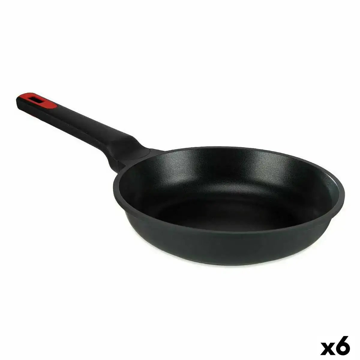 Poele o 26 cm noir aluminium 6 unites _9466. DIAYTAR SENEGAL - Là où Chaque Produit Est une Trouvaille. Parcourez notre catalogue diversifié et découvrez des articles qui enrichiront votre quotidien, du pratique à l'insolite.