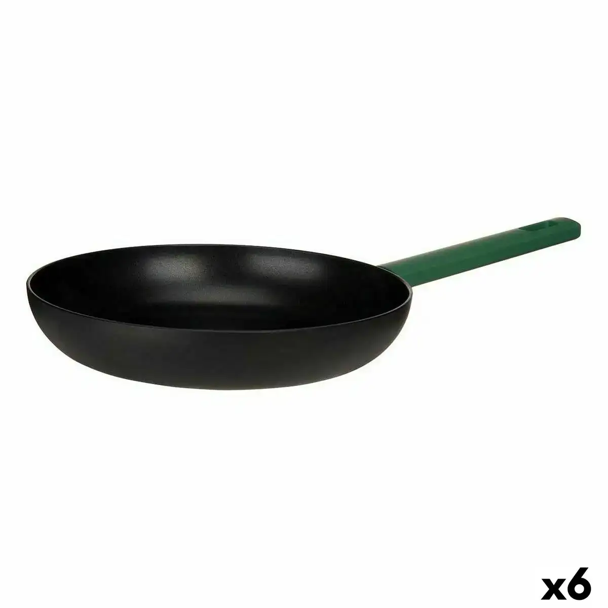 Poele o 26 cm noir vert 6 unites _1337. Plongez dans le Monde de DIAYTAR SENEGAL - Où Chaque Article Raconte une Histoire. Explorez notre vaste assortiment et choisissez des produits qui vous parlent et reflètent votre style unique.
