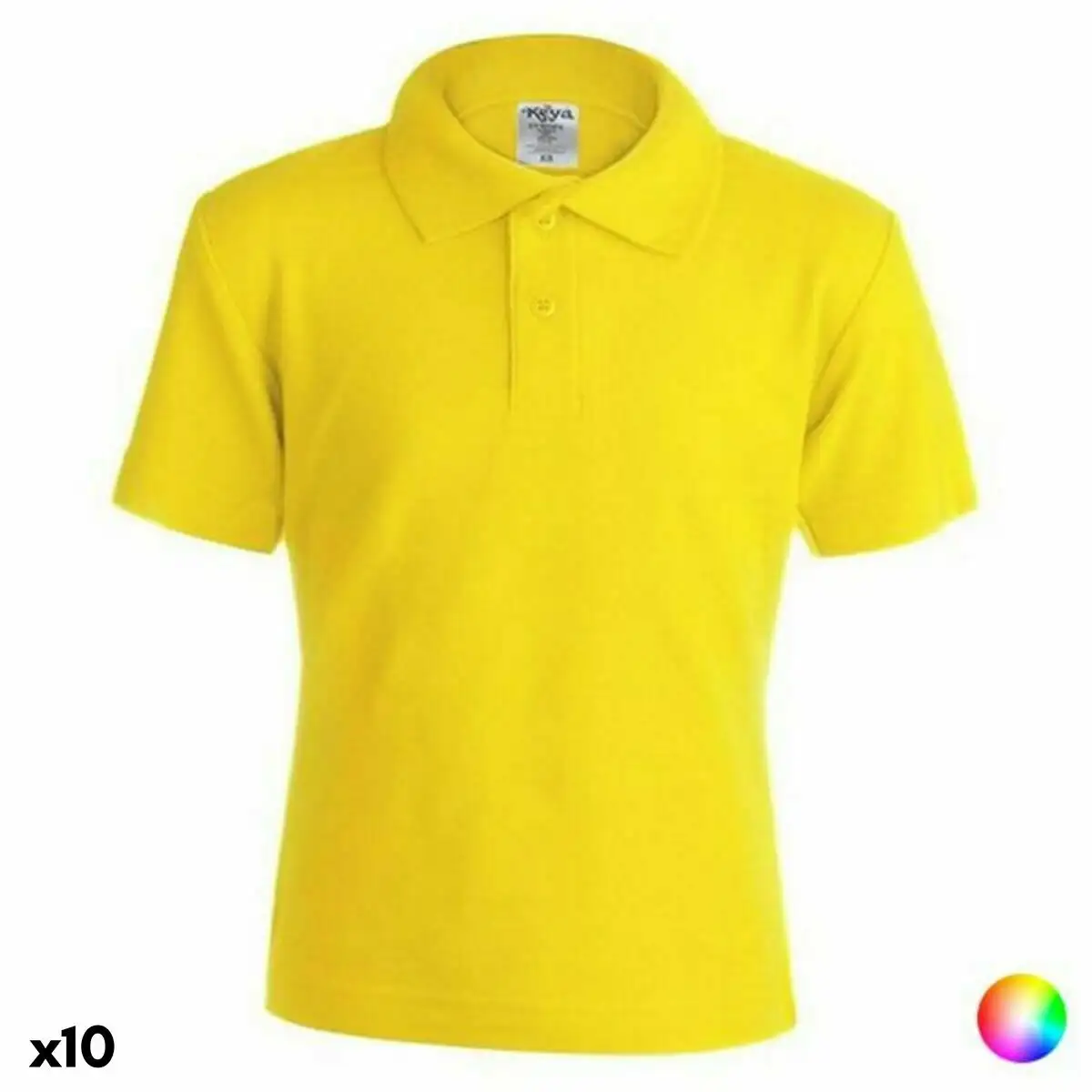 Polo a manches courtes enfant 145876 10 unites _3550. DIAYTAR SENEGAL - Où Choisir Devient une Découverte. Explorez notre boutique en ligne et trouvez des articles qui vous surprennent et vous ravissent à chaque clic.