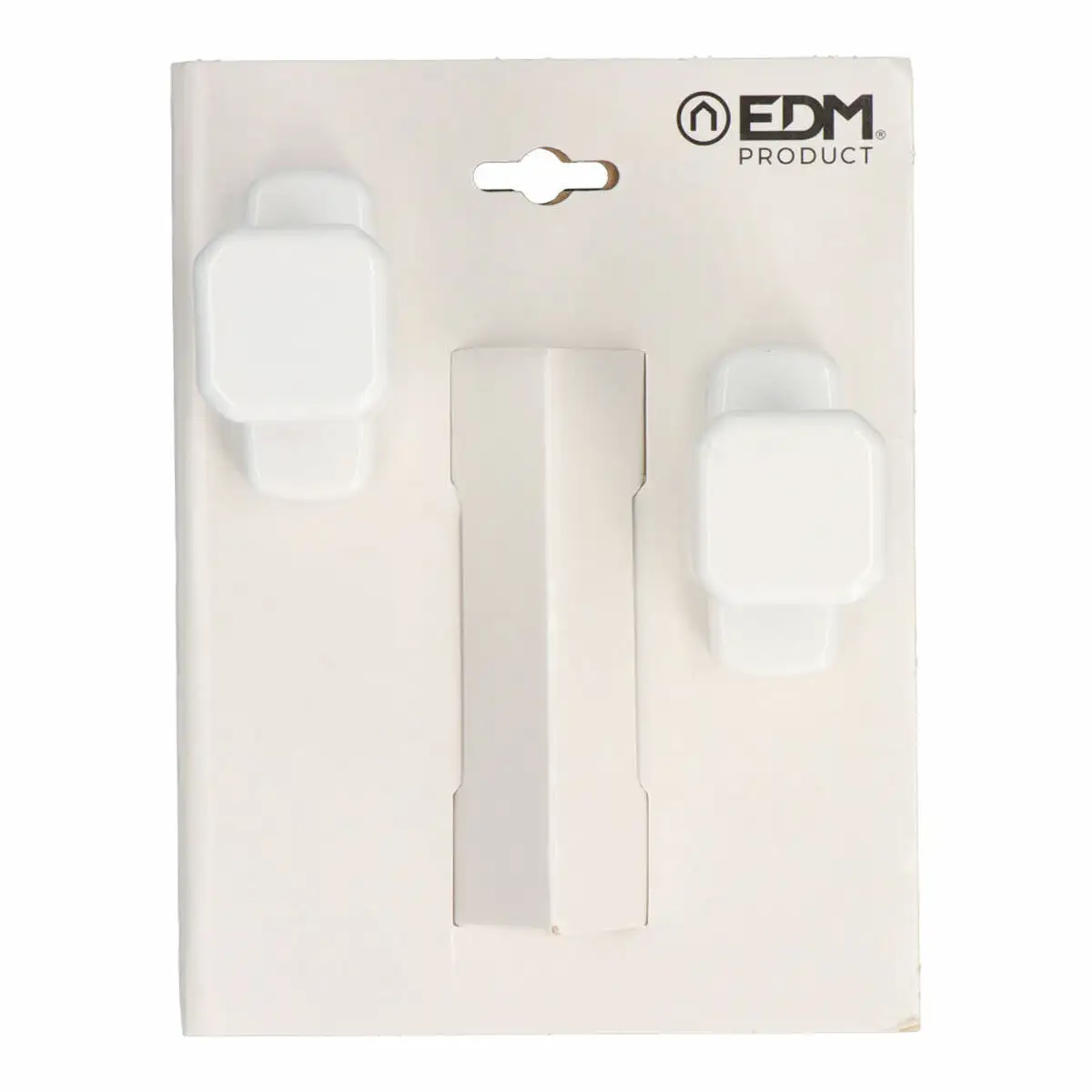 Pommeau edm 6807 blanc aluminium 80 x 39 mm_3074. DIAYTAR SENEGAL - Là où Chaque Produit Est une Trouvaille. Parcourez notre catalogue diversifié et découvrez des articles qui enrichiront votre quotidien, du pratique à l'insolite.