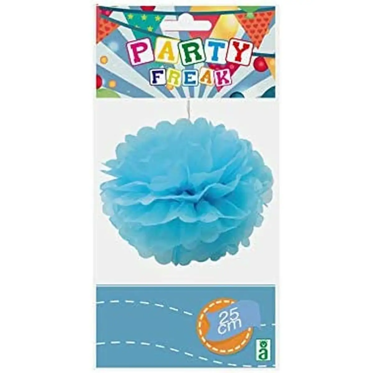 Pompons fleur o 25 cm 1 unites bleu_5598. DIAYTAR SENEGAL - Où la Qualité est Notre Engagement. Explorez notre boutique en ligne pour découvrir des produits conçus pour vous apporter satisfaction et plaisir.