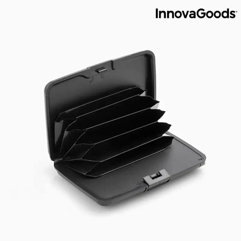 Porte cartes rfid avec mecanisme automatique innovagoods ig117681 reconditionne a _6323. DIAYTAR SENEGAL - Où Choisir est un Acte de Création. Naviguez à travers notre plateforme et choisissez des produits qui complètent votre histoire personnelle.