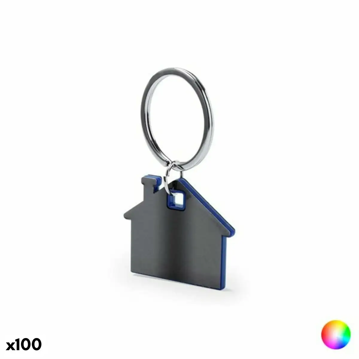 Porte cles 146061 maison acier inoxydable_9307. DIAYTAR SENEGAL - Là où Chaque Produit Évoque une Émotion. Parcourez notre catalogue et choisissez des articles qui vous touchent et qui enrichissent votre expérience.