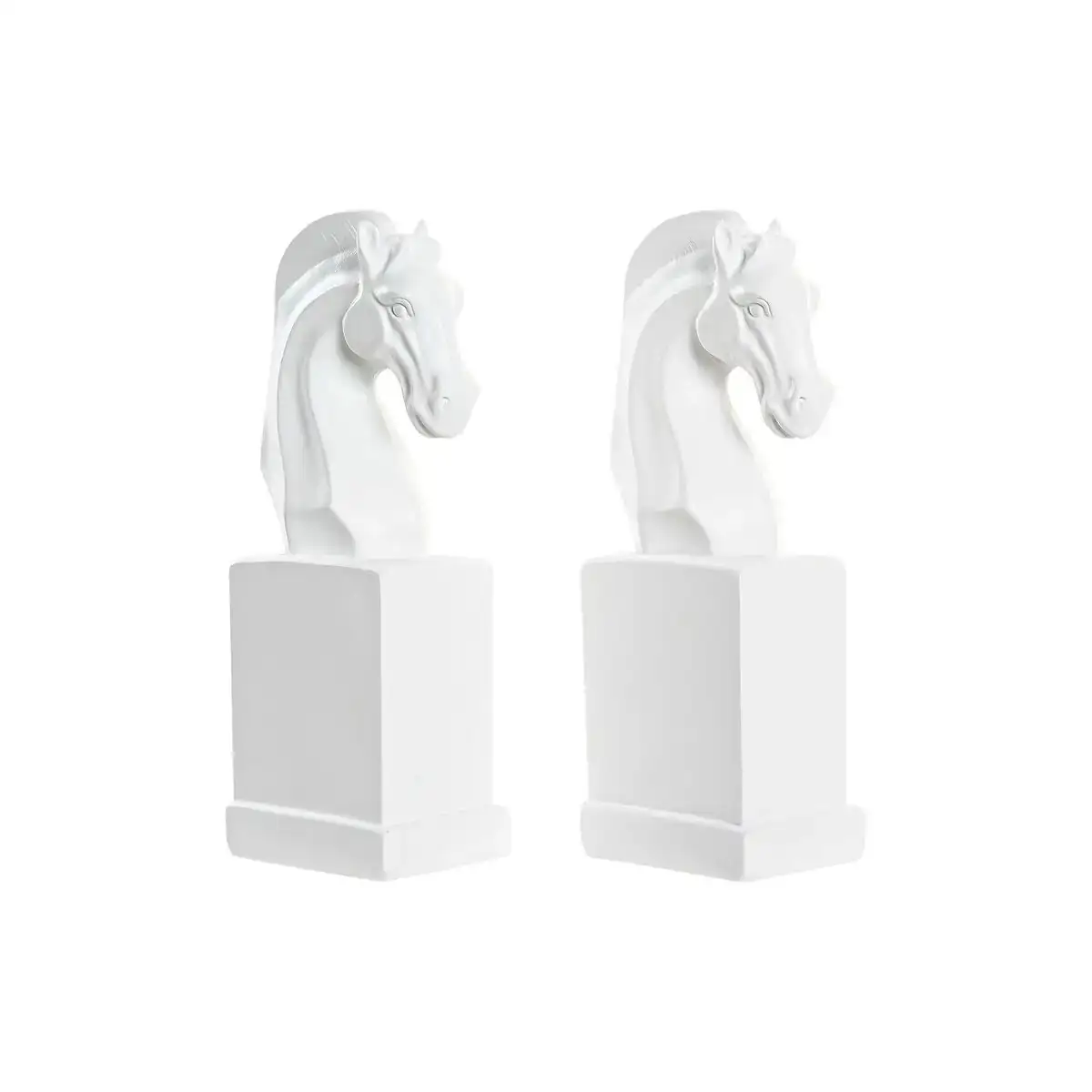 Porte livre dkd home decor jeu d echecs blanc resine cheval 10 x 7 x 24 cm_7629. DIAYTAR SENEGAL - L'Art du Shopping Éclairé. Naviguez à travers notre plateforme intuitive et découvrez une variété d'articles soigneusement sélectionnés pour répondre à vos besoins et à vos envies.