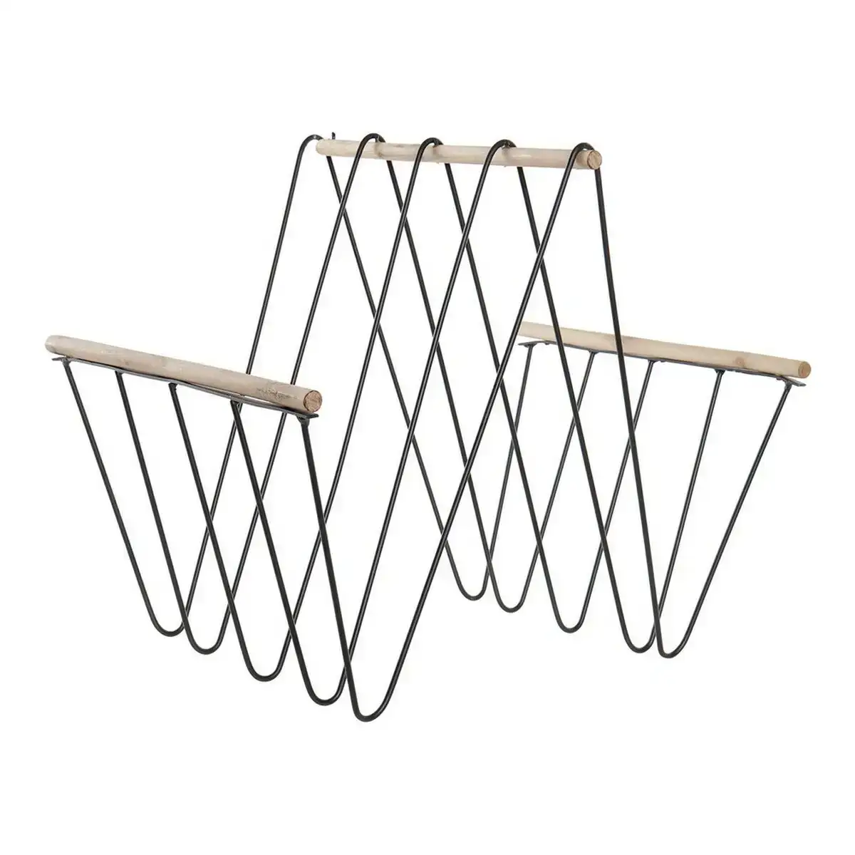 Porte revues dkd home decor 8424001814008 41 x 31 x 36 cm noir fer bois mdf_6943. DIAYTAR SENEGAL - L'Art du Shopping Éclairé. Naviguez à travers notre plateforme intuitive et découvrez une variété d'articles soigneusement sélectionnés pour répondre à vos besoins et à vos envies.