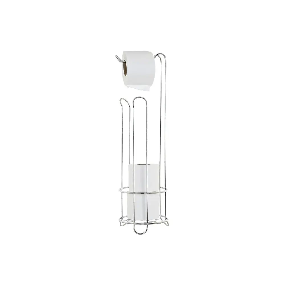 Porte rouleaux pour papier toilette dkd home decor argente metal plastique chrome 16 x 15 x 16 cm_9883. DIAYTAR SENEGAL - L'Art du Shopping Facilité. Naviguez sur notre plateforme en ligne pour découvrir une expérience d'achat fluide et agréable, avec une gamme de produits adaptés à tous.