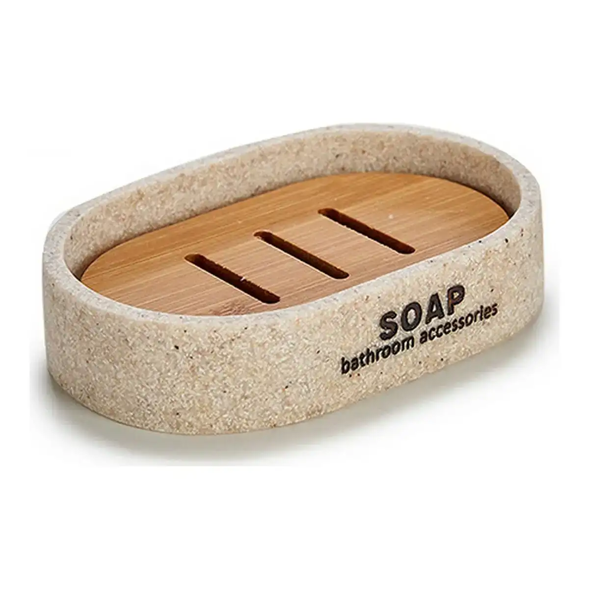 Porte savon creme resine bambou 8 x 2 5 x 12 5 cm _5740. DIAYTAR SENEGAL - Où Chaque Sélection est une Victoire. Découvrez notre boutique en ligne et trouvez des articles qui vous rendent la vie plus belle, un choix à la fois.