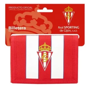 Portefeuille real sporting de gijon blanc rouge_8403. DIAYTAR SENEGAL - Votre Marché Virtuel au Sénégal. Parcourez notre boutique en ligne pour trouver des trésors cachés, des articles indispensables du quotidien aux joyaux artistiques.