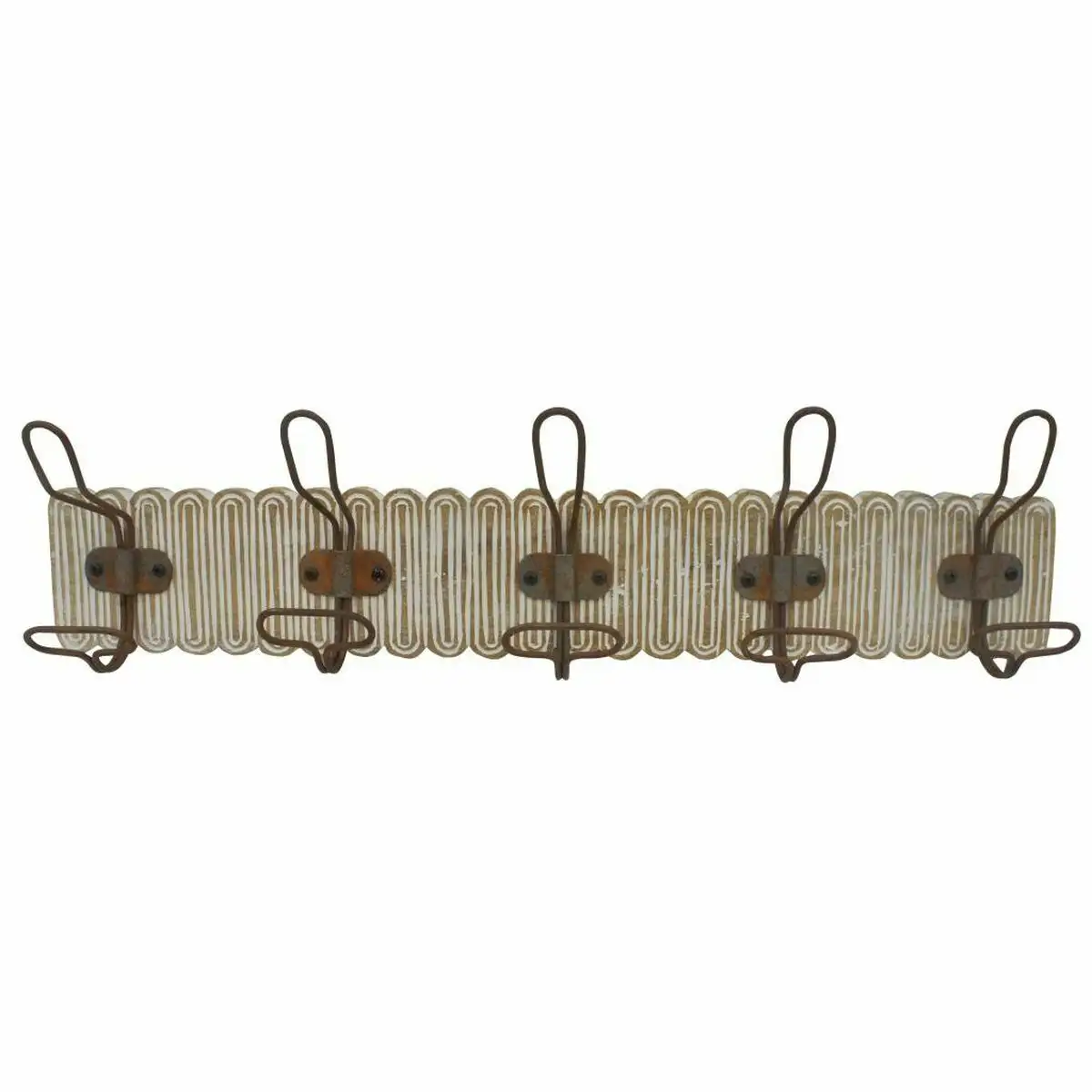 Portemanteau dkd home decor colonial fer bois de manguier 61 x 10 x 21 cm decape_2371. DIAYTAR SENEGAL - L'Odyssée du Shopping à Votre Portée. Parcourez notre boutique en ligne et partez à la découverte d'articles qui rendront chaque jour spécial.