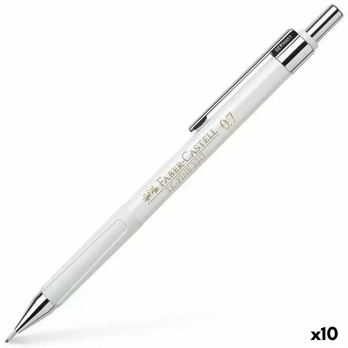 Portemines faber castell tk fine 2317 blanc 0 7 mm 10 unites _6760. DIAYTAR SENEGAL - L'Art de Vivre le Shopping Authentique. Découvrez notre boutique en ligne et trouvez des produits qui célèbrent la culture et l'héritage du Sénégal.