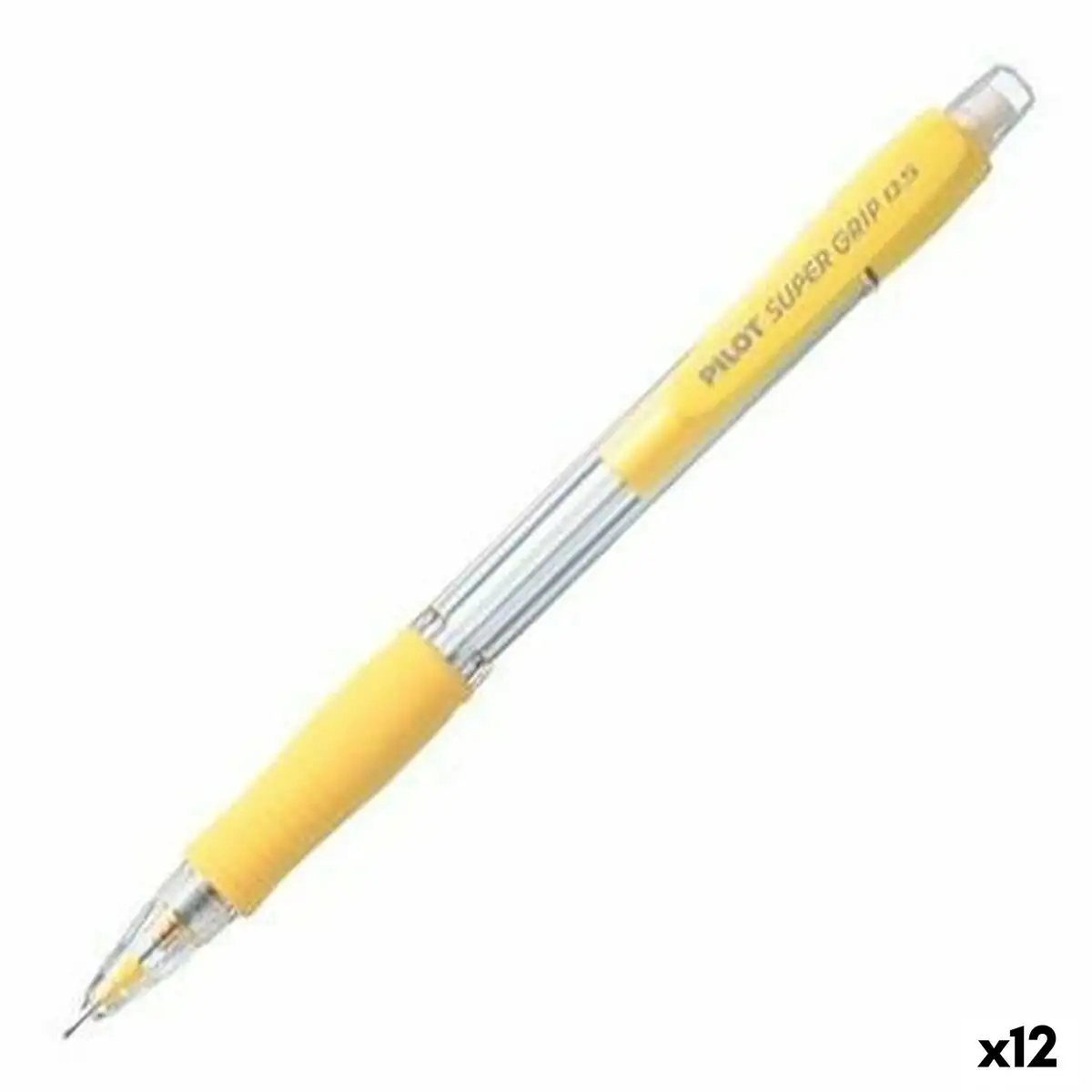 Portemines pilot super grip jaune 0 5 mm 12 unites _2378. DIAYTAR SENEGAL - Où Choisir est une Célébration de l'Artisanat Local. Découvrez notre boutique en ligne et choisissez des produits qui incarnent la passion des artisans sénégalais.