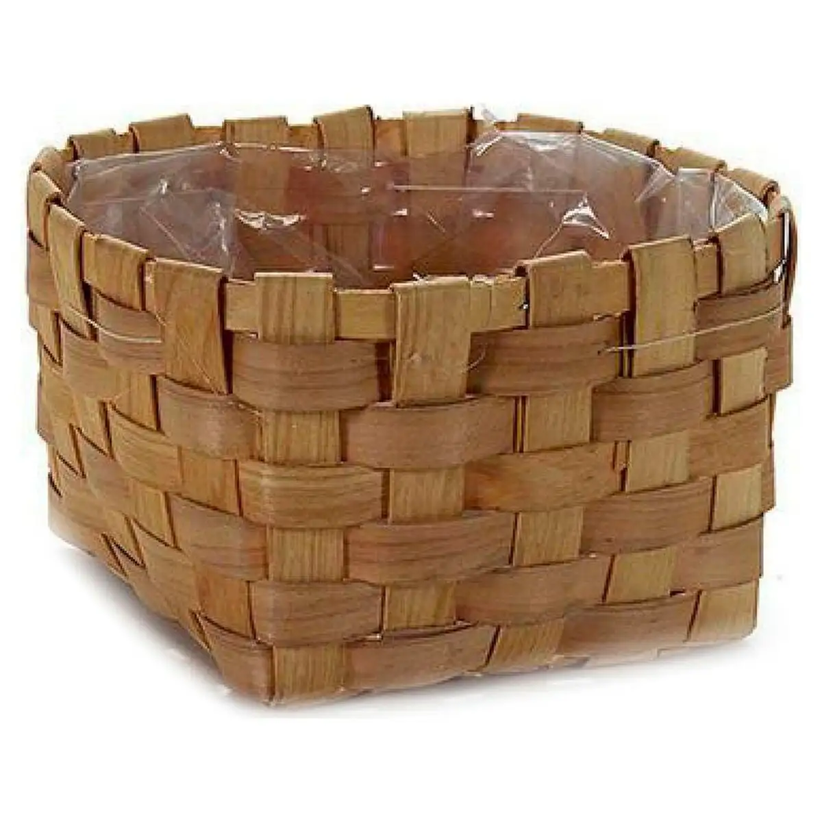 Pot canne marron 20 x 11 x 20 cm_1777. DIAYTAR SENEGAL - Où Chaque Produit a son Histoire. Découvrez notre gamme de produits, chacun portant en lui le récit de l'artisanat et de la passion, pour vous offrir une expérience de shopping authentique.