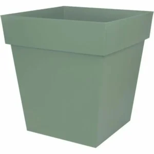 Pot eda tuscany vert plastique o 50 cm_5384. DIAYTAR SENEGAL - Votre Marché Virtuel au Sénégal. Parcourez notre boutique en ligne pour trouver des trésors cachés, des articles indispensables du quotidien aux joyaux artistiques.