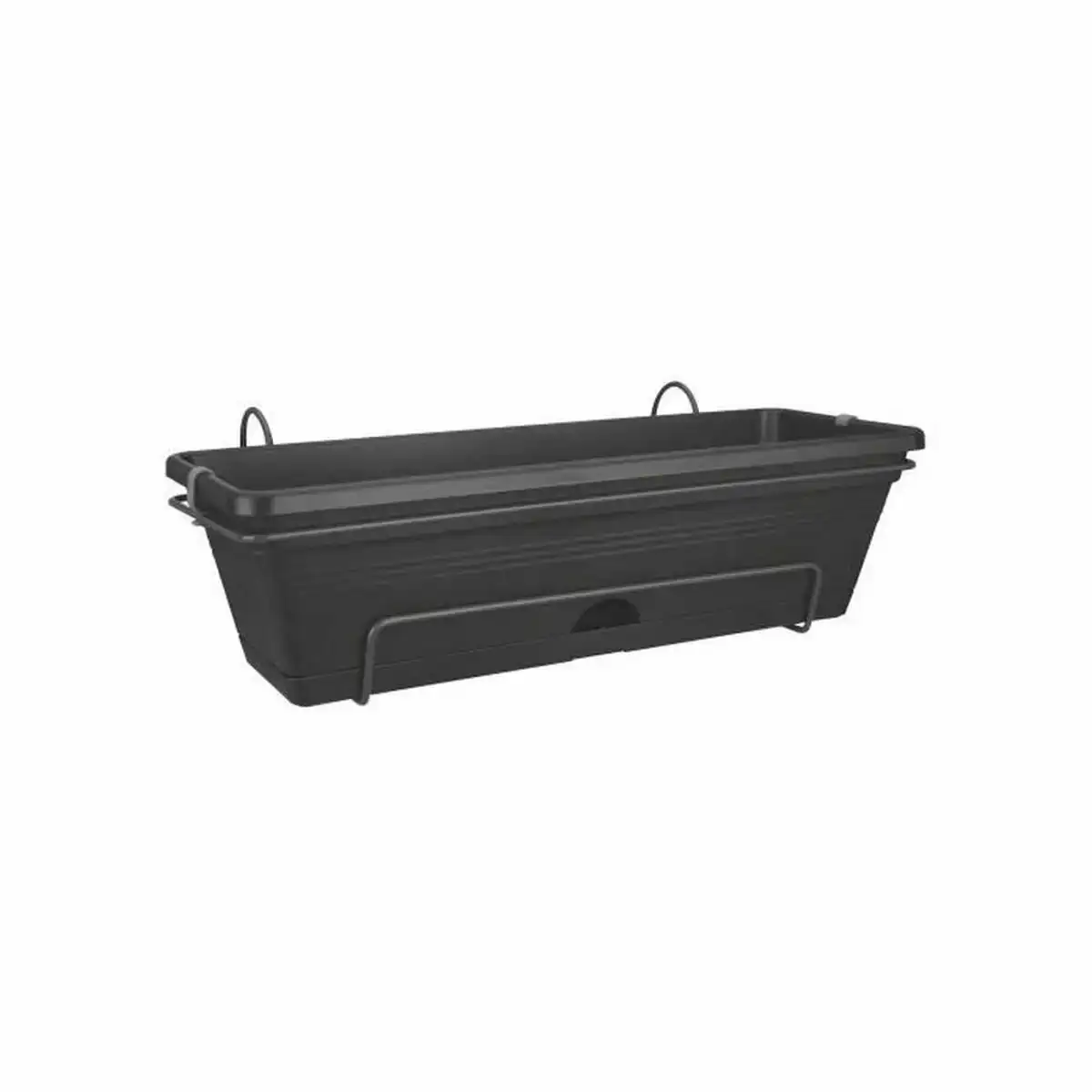 Pot elho basics 25 7 x 47 3 x 16 7 cm noir vert plastique_5369. Bienvenue sur DIAYTAR SENEGAL - Où Chaque Produit a son Charme. Explorez notre sélection minutieuse et trouvez des articles qui vous séduisent et vous inspirent.