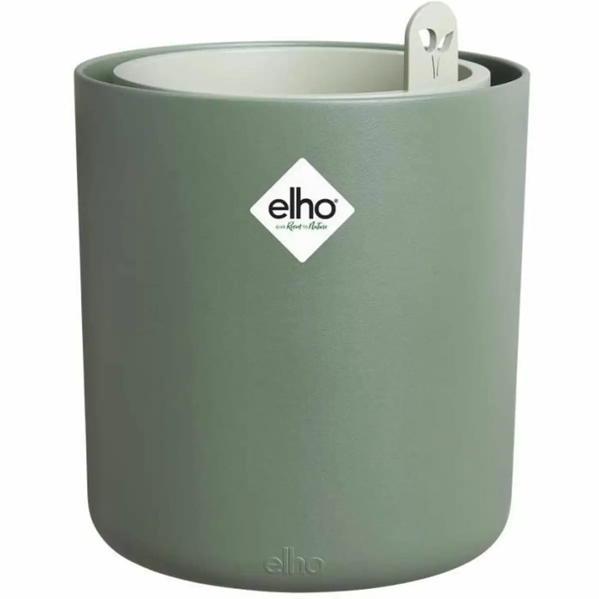 Pot elho bouncy basil ronde vert plastique o 16 cm_9331. DIAYTAR SENEGAL - Votre Destination Shopping pour Tous. Parcourez notre boutique en ligne et découvrez une variété de produits pour satisfaire tous vos besoins et désirs.