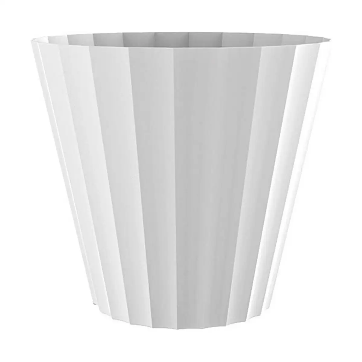 Pot plastiken 32 x 29 cm blanc polypropylene_8638. DIAYTAR SENEGAL - Où l'Élégance Rencontre l'Authenticité. Naviguez à travers notre boutique en ligne et choisissez des produits qui incarnent le style et la tradition du Sénégal.