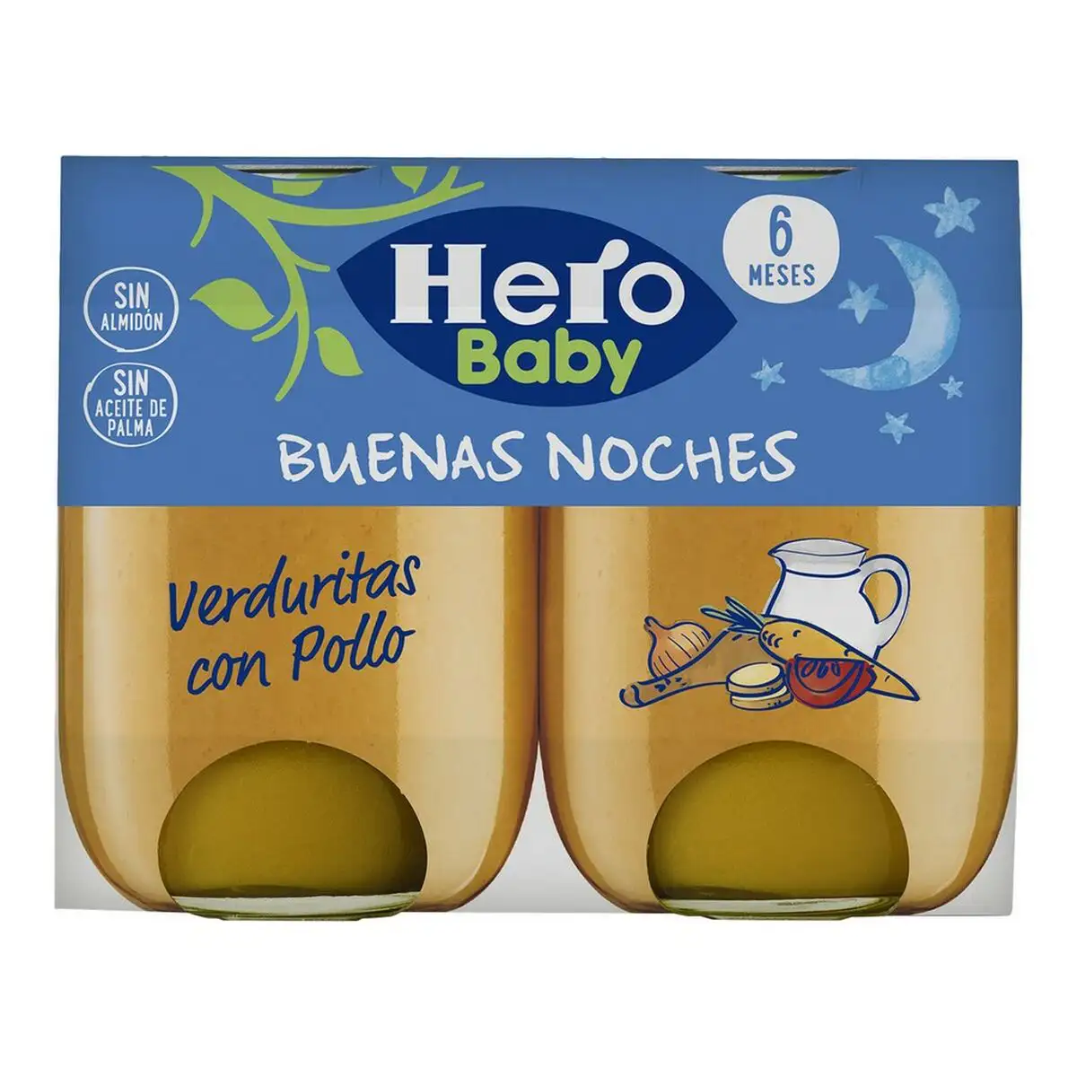 Pot pour bebe hero buenas noches legumes poulet 2 x 190 gr _7506. DIAYTAR SENEGAL - Là où l'Élégance Devient un Mode de Vie. Naviguez à travers notre gamme et choisissez des produits qui apportent une touche raffinée à votre quotidien.