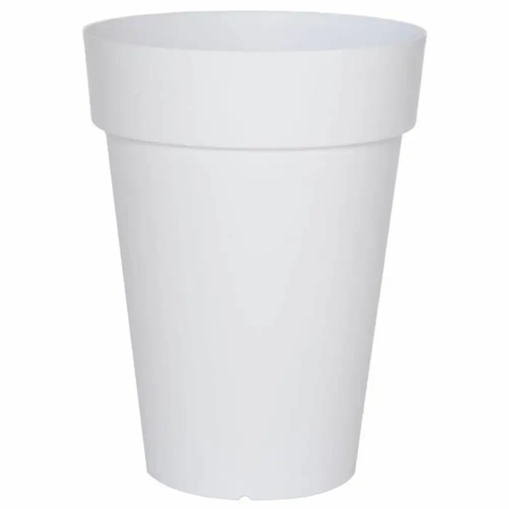 Pot riviera blanc plastique carre o 40 cm_7940. DIAYTAR SENEGAL - Où Choisir Devient une Découverte. Explorez notre boutique en ligne et trouvez des articles qui vous surprennent et vous ravissent à chaque clic.