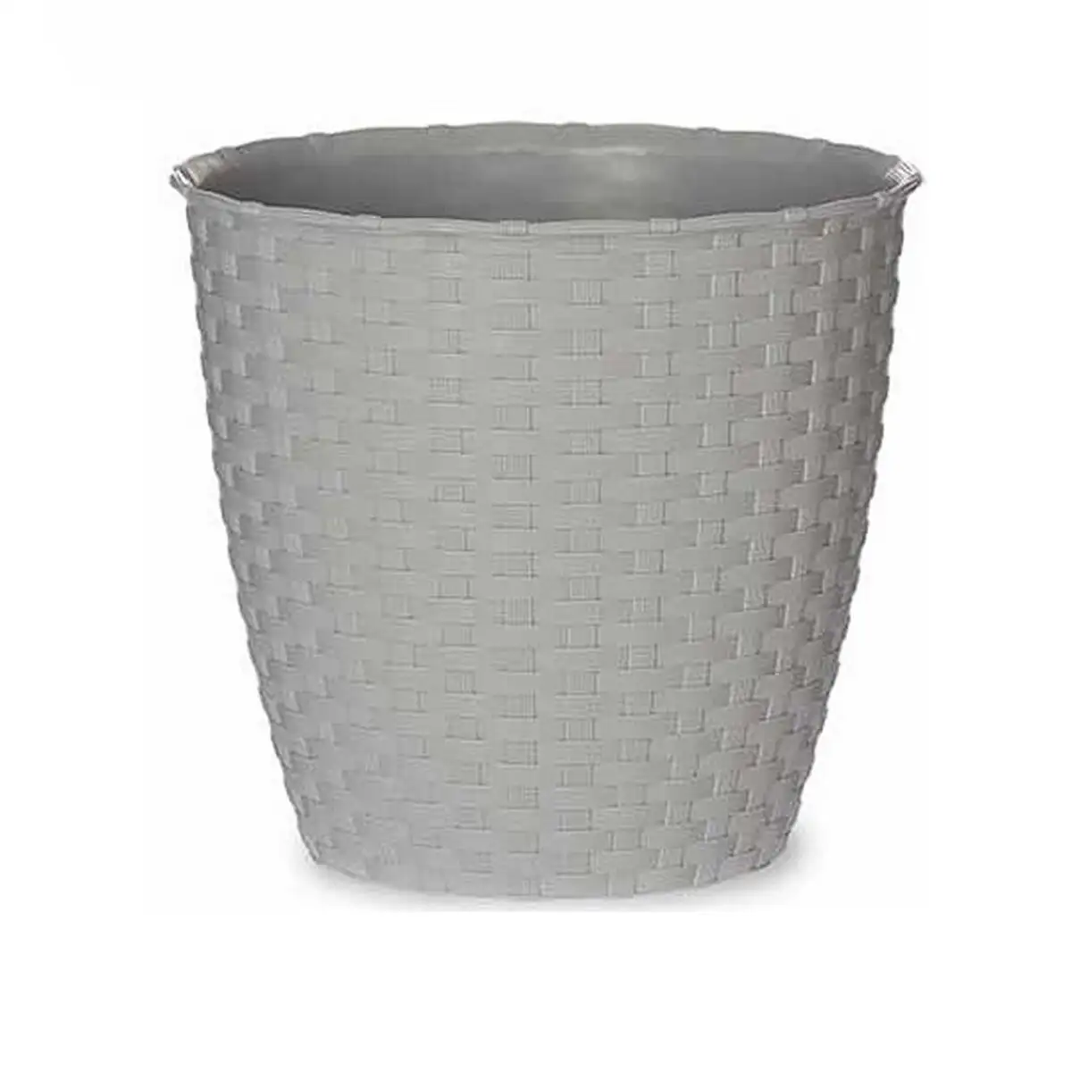 Pot stefanplast 3872119 gris plastique 19 x 17 5 x 19 cm_7109. DIAYTAR SENEGAL - Où Chaque Produit est une Histoire à Raconter. Découvrez notre sélection de produits qui vous permettent de créer votre propre récit à travers vos achats.