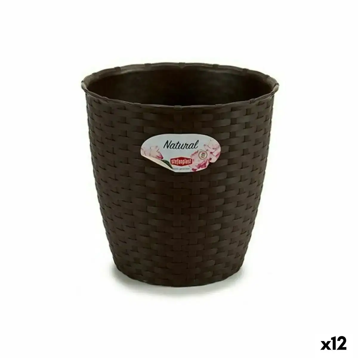 Pot stefanplast plastique chocolat 19 x 17 5 x 19 cm 12 unites _2834. Bienvenue chez DIAYTAR SENEGAL - Où Choisir est un Voyage. Plongez dans notre plateforme en ligne pour trouver des produits qui ajoutent de la couleur et de la texture à votre quotidien.