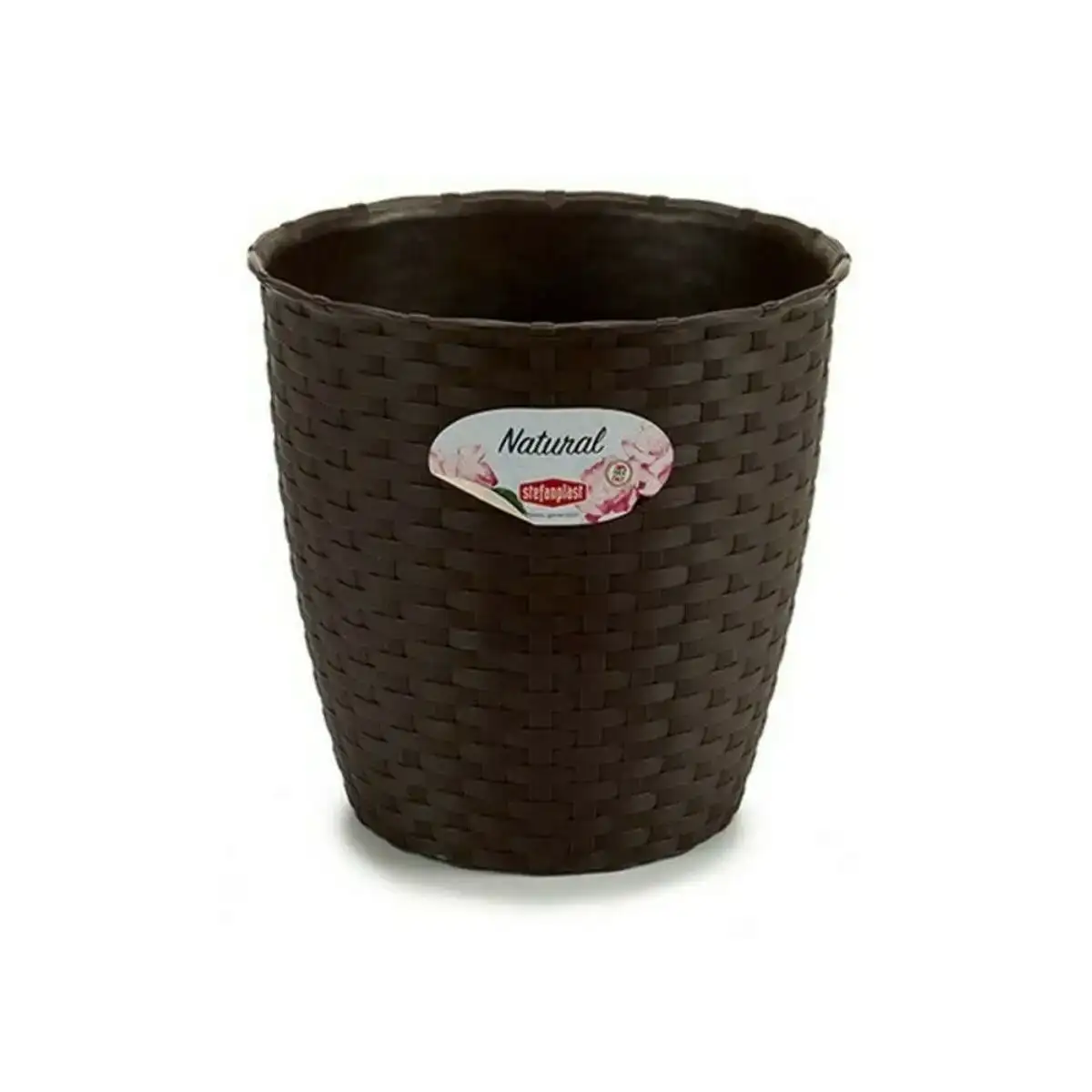 Pot stefanplast plastique chocolat 19 x 17 5 x 19 cm_5058. DIAYTAR SENEGAL - Votre Destination pour un Shopping Inoubliable. Naviguez à travers notre catalogue et choisissez des produits qui vous marquent par leur originalité.